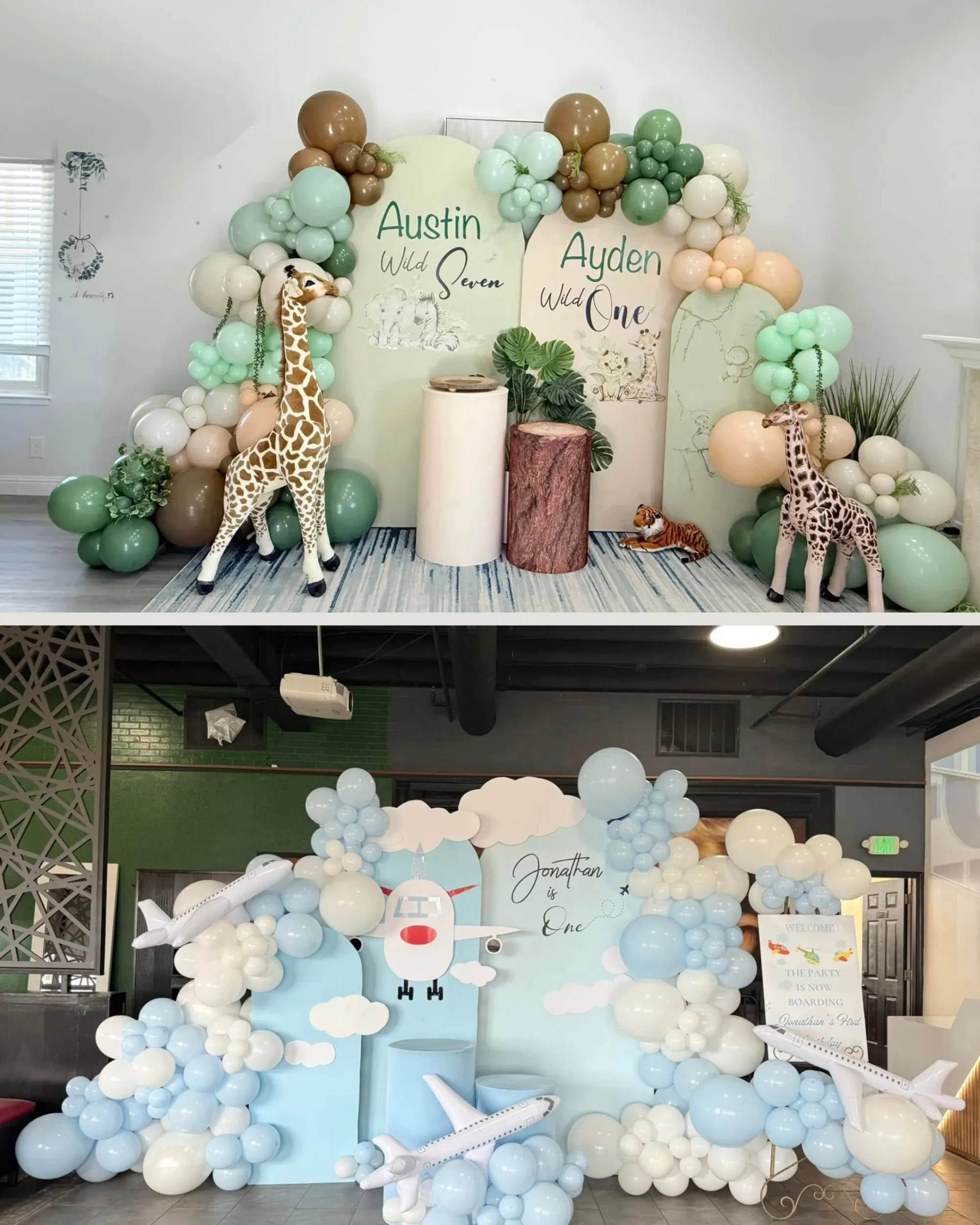 Balloon arch decoration Bay Area birthday