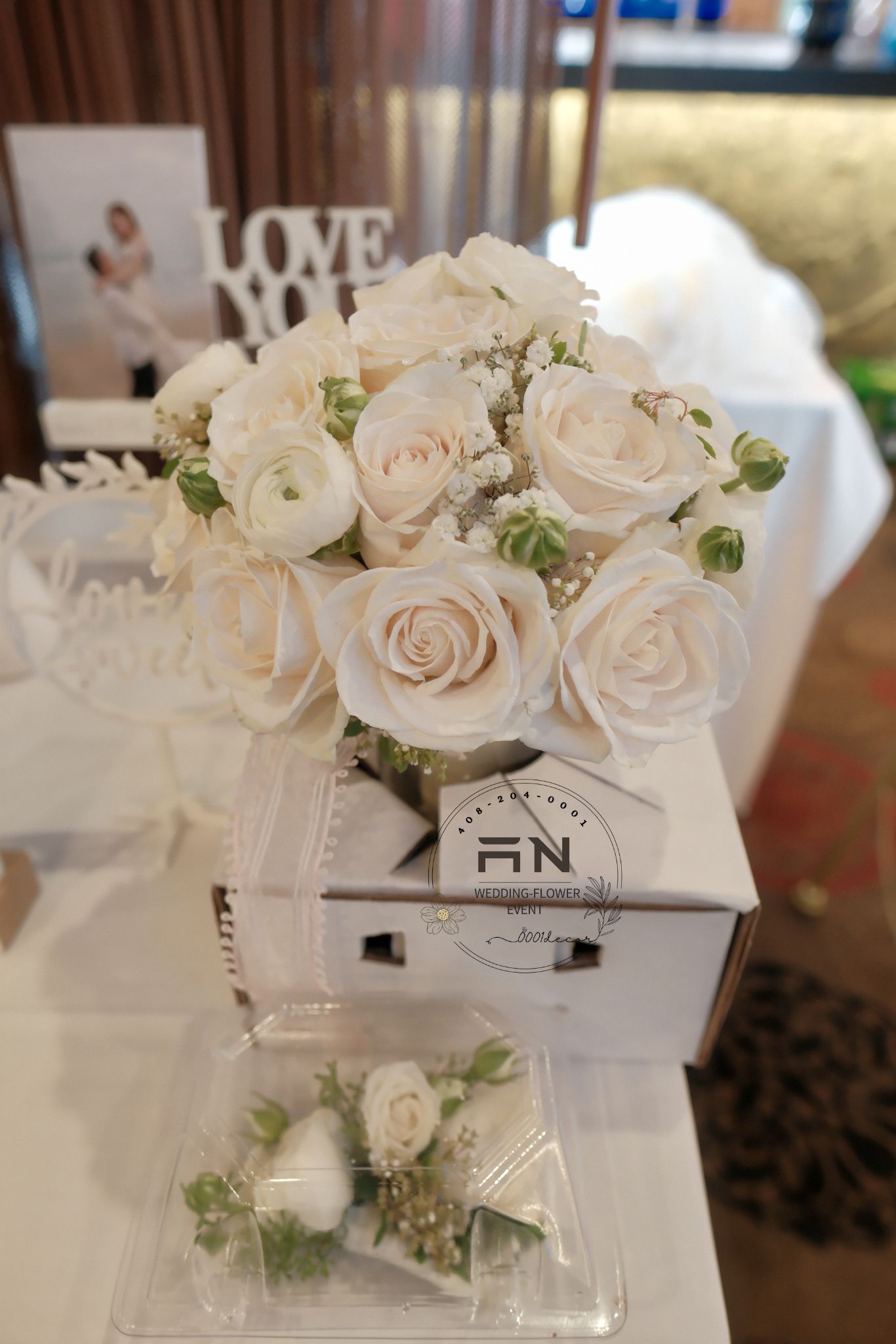 Reception centerpiece design San Jose