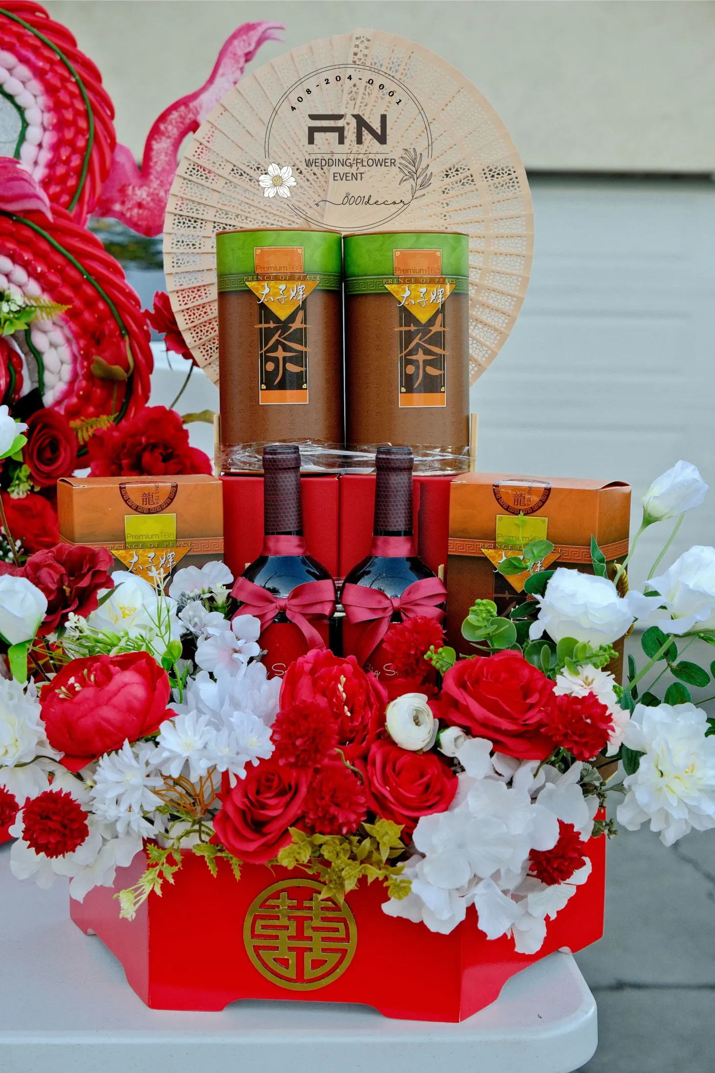 Style 4 — Traditional Red & Gold — 0001Decor San Jose