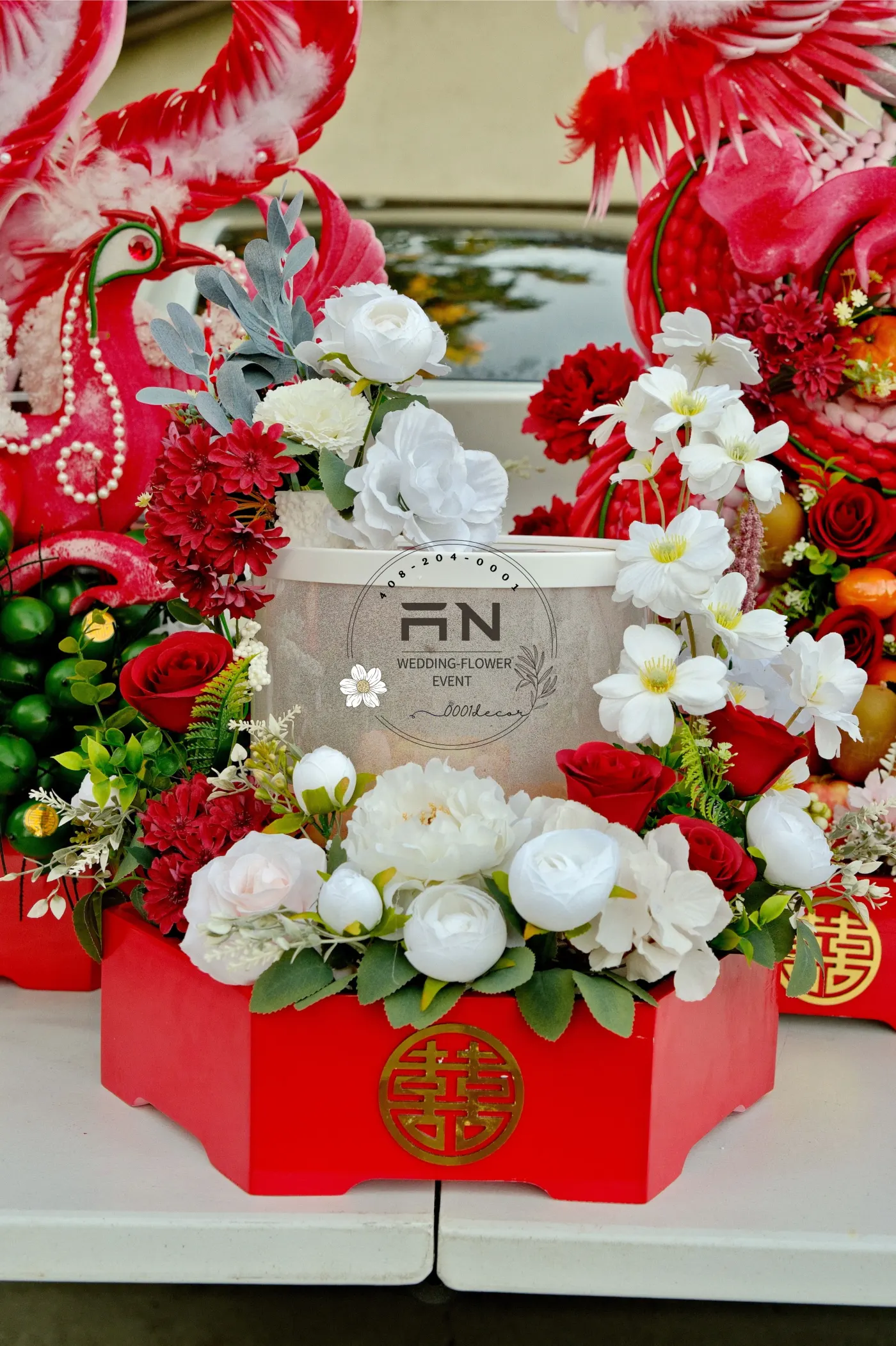 Style 4 — Traditional Red & Gold — 0001Decor San Jose