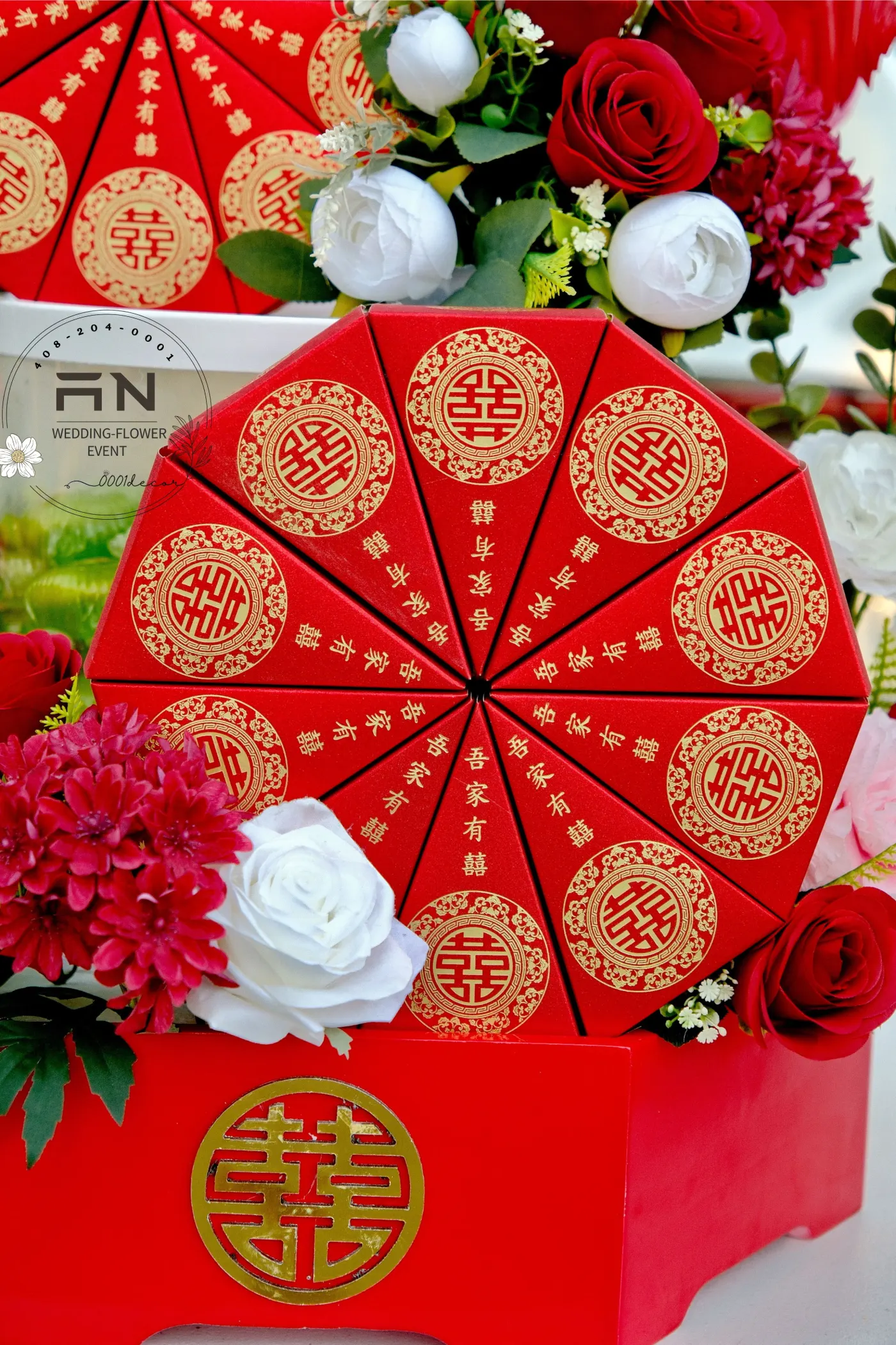 Style 4 — Traditional Red & Gold — 0001Decor San Jose