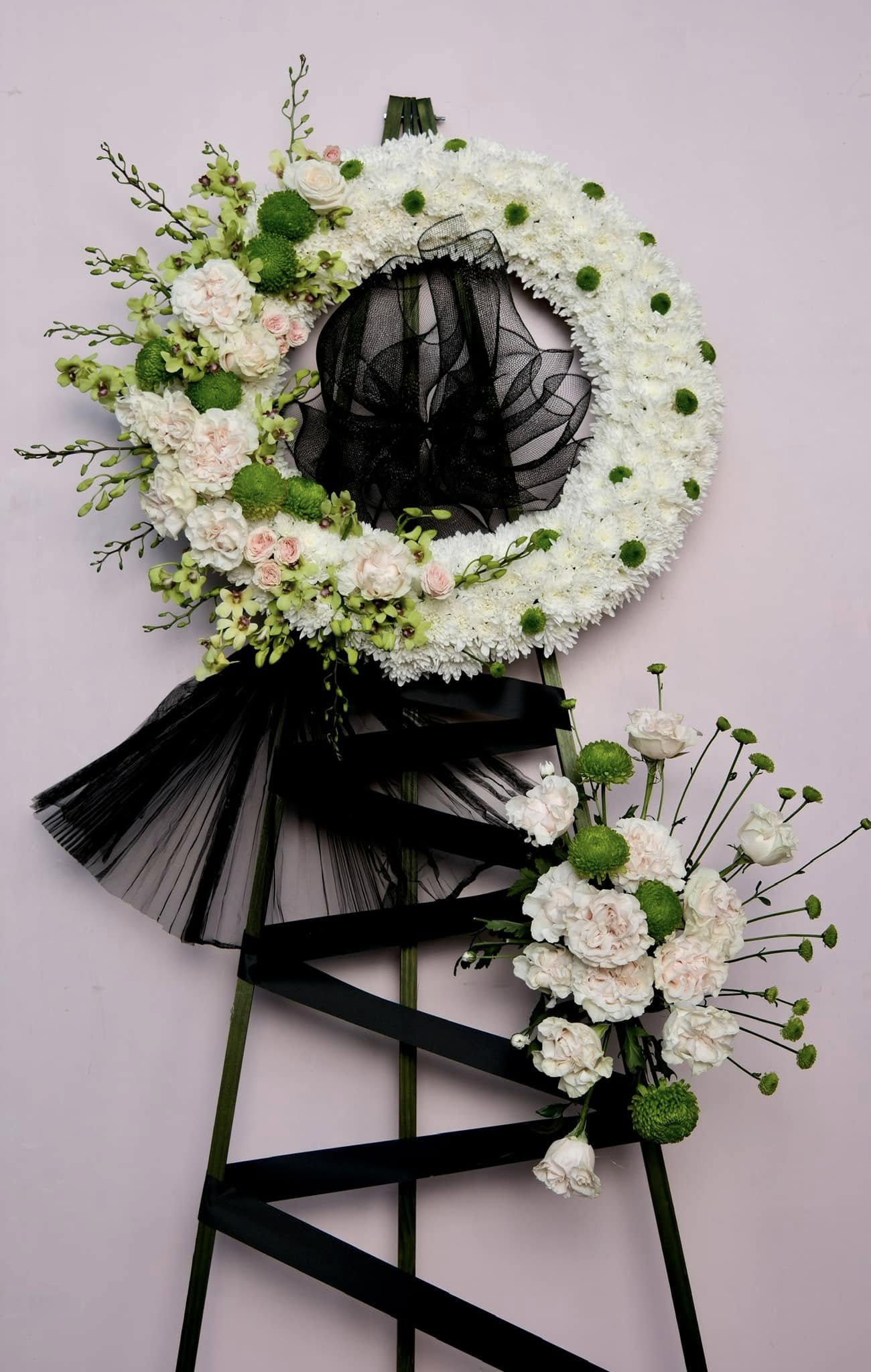 Sympathy flowers 0001Decor LLC San Jose