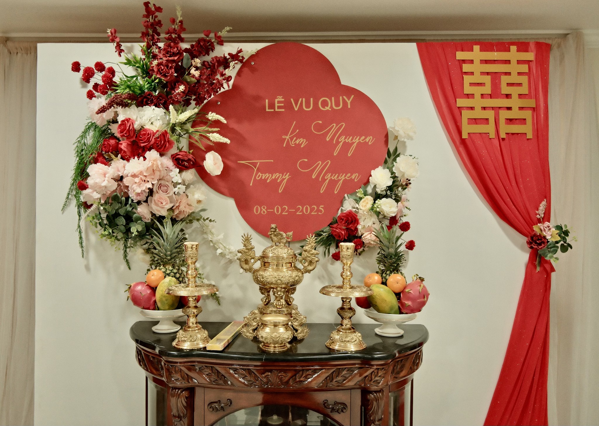 Lễ cưới decoration Bay Area