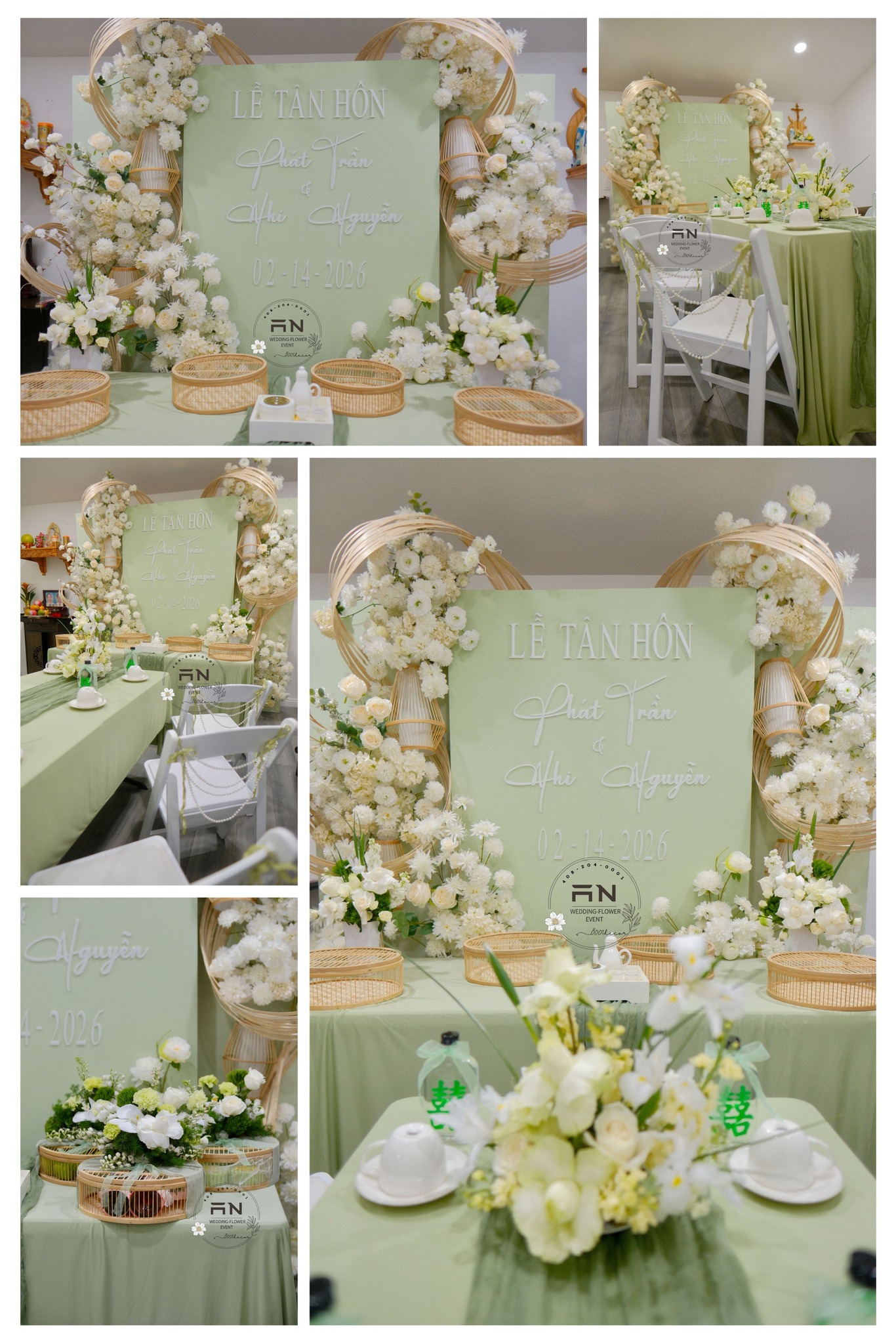 Traditional ceremony florals San Jose