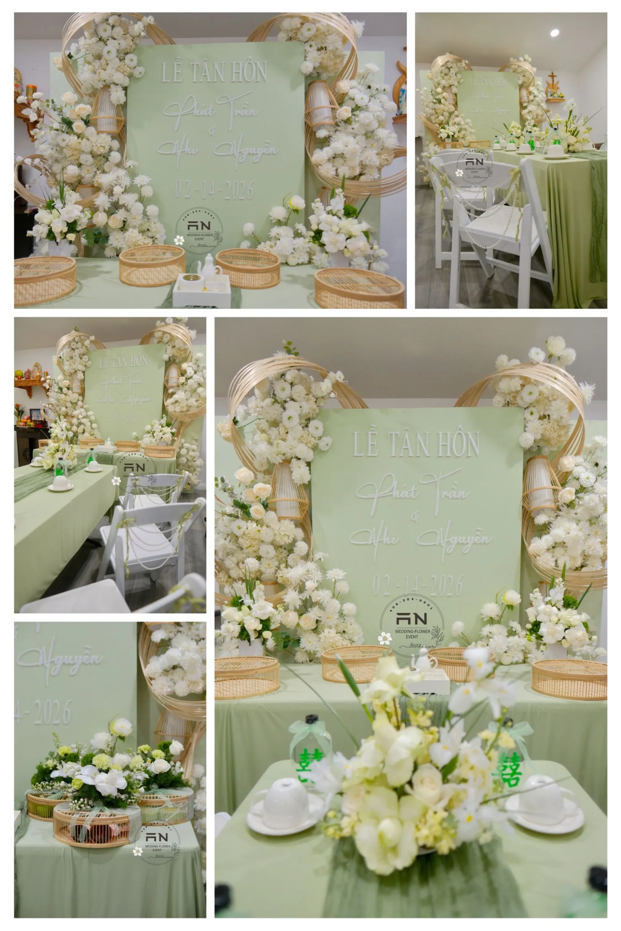 Traditional ceremony florals San Jose