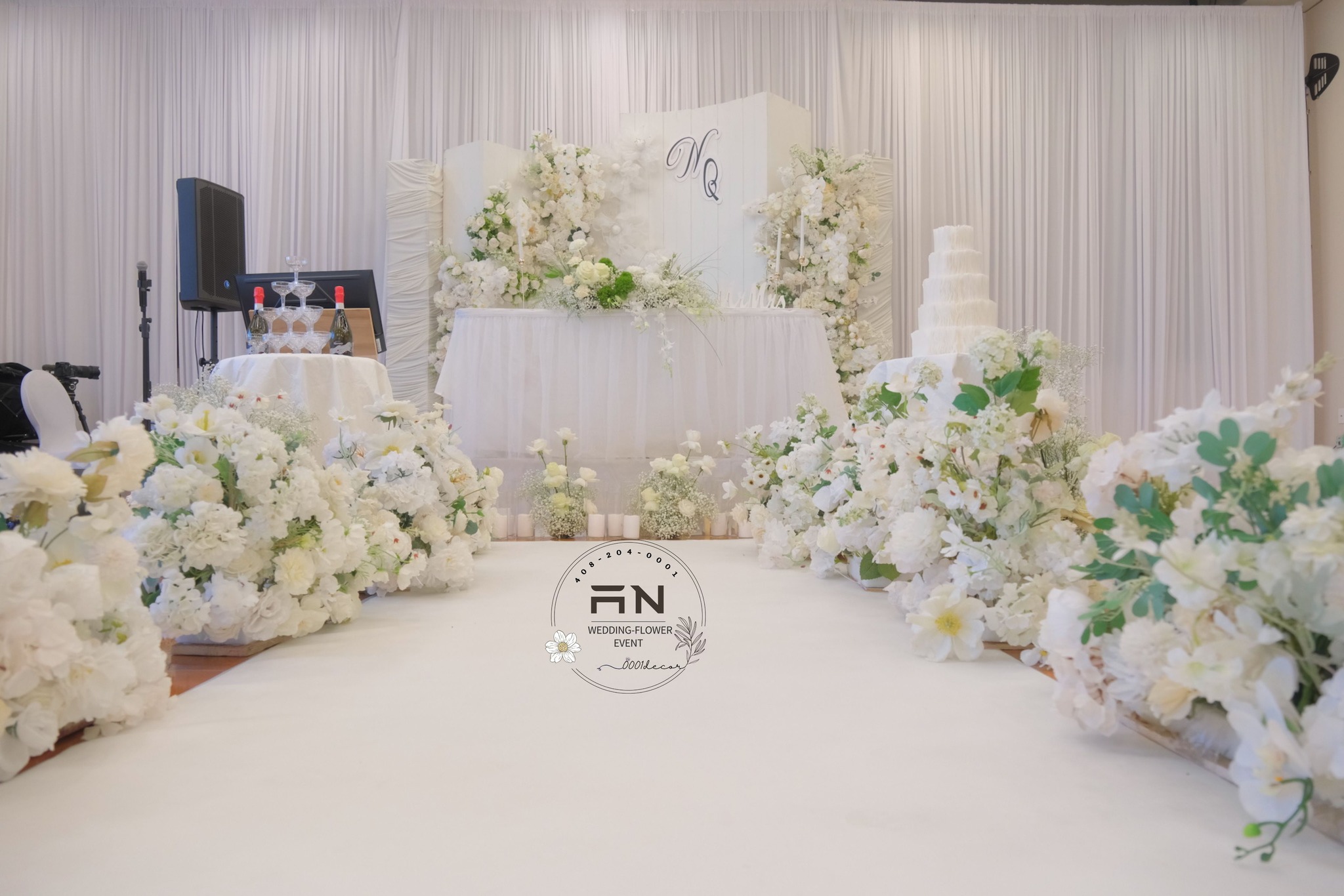Wedding arch San Jose 0001Decor