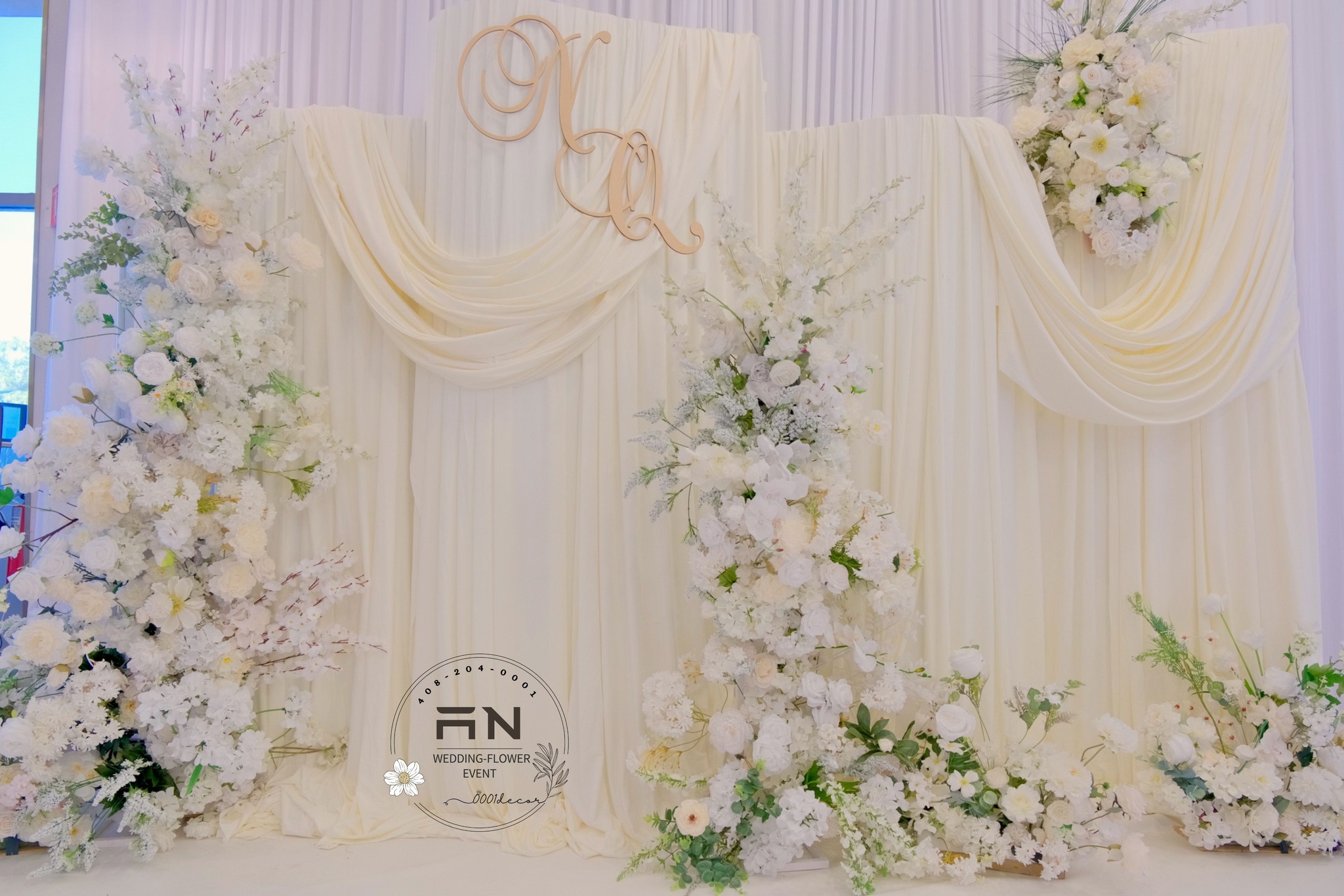 Wedding decor Bay Area florist