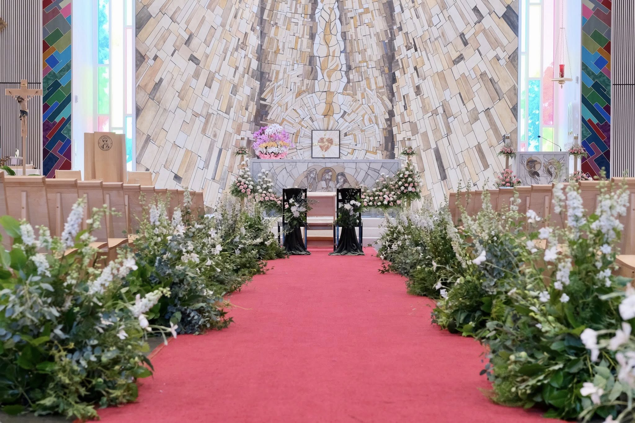 Reception florals Bay Area wedding