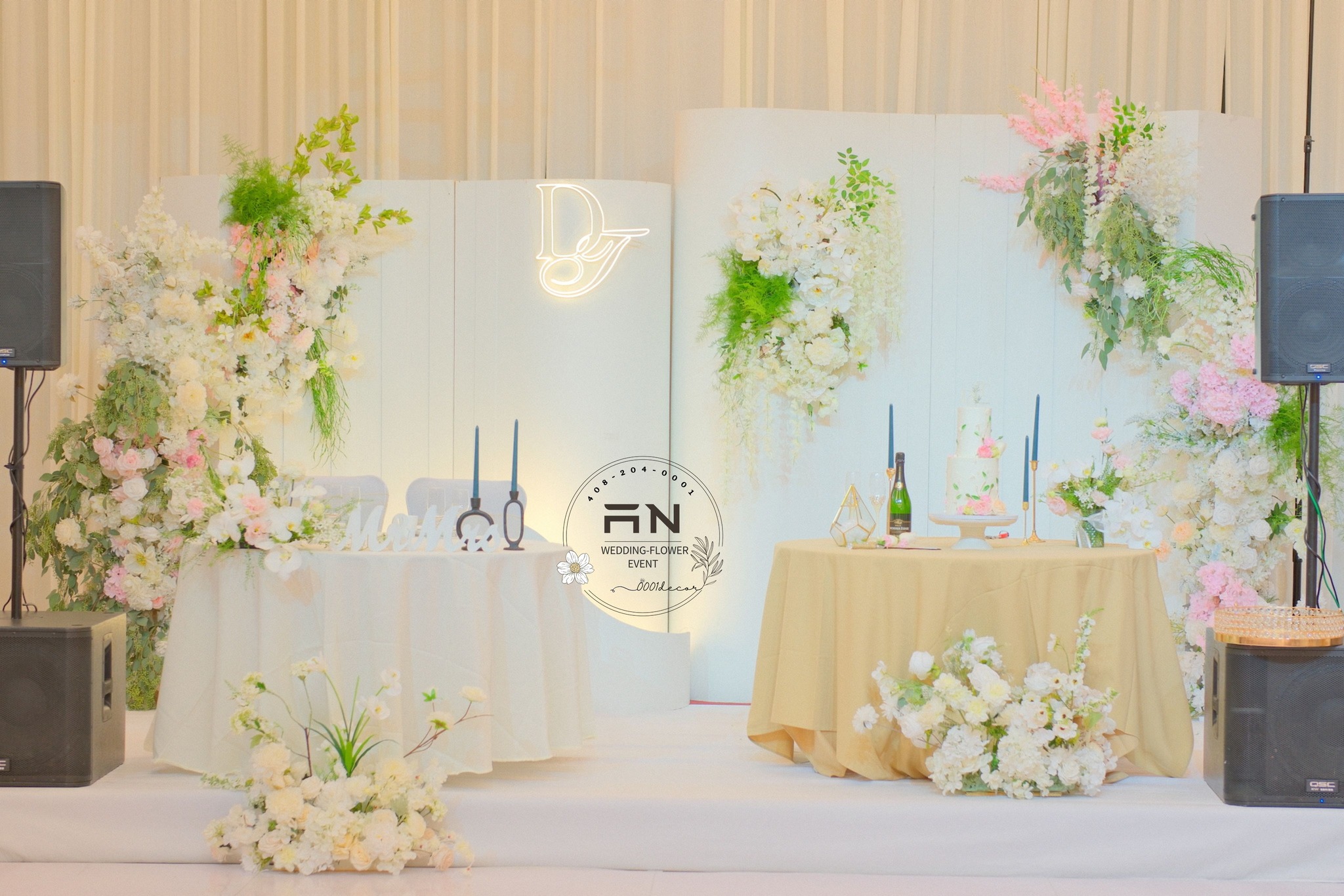 Wedding backdrop San Jose