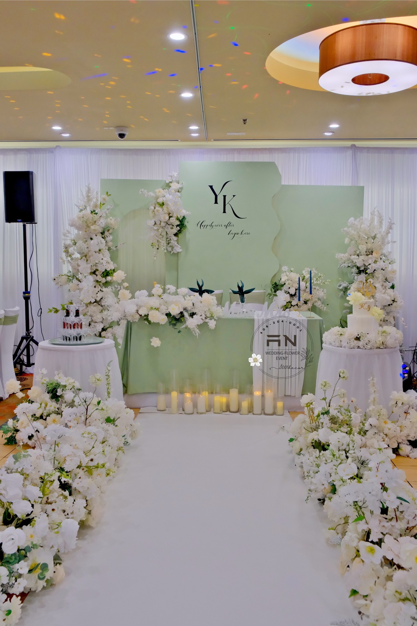 Wedding florals 0001Decor San Jose