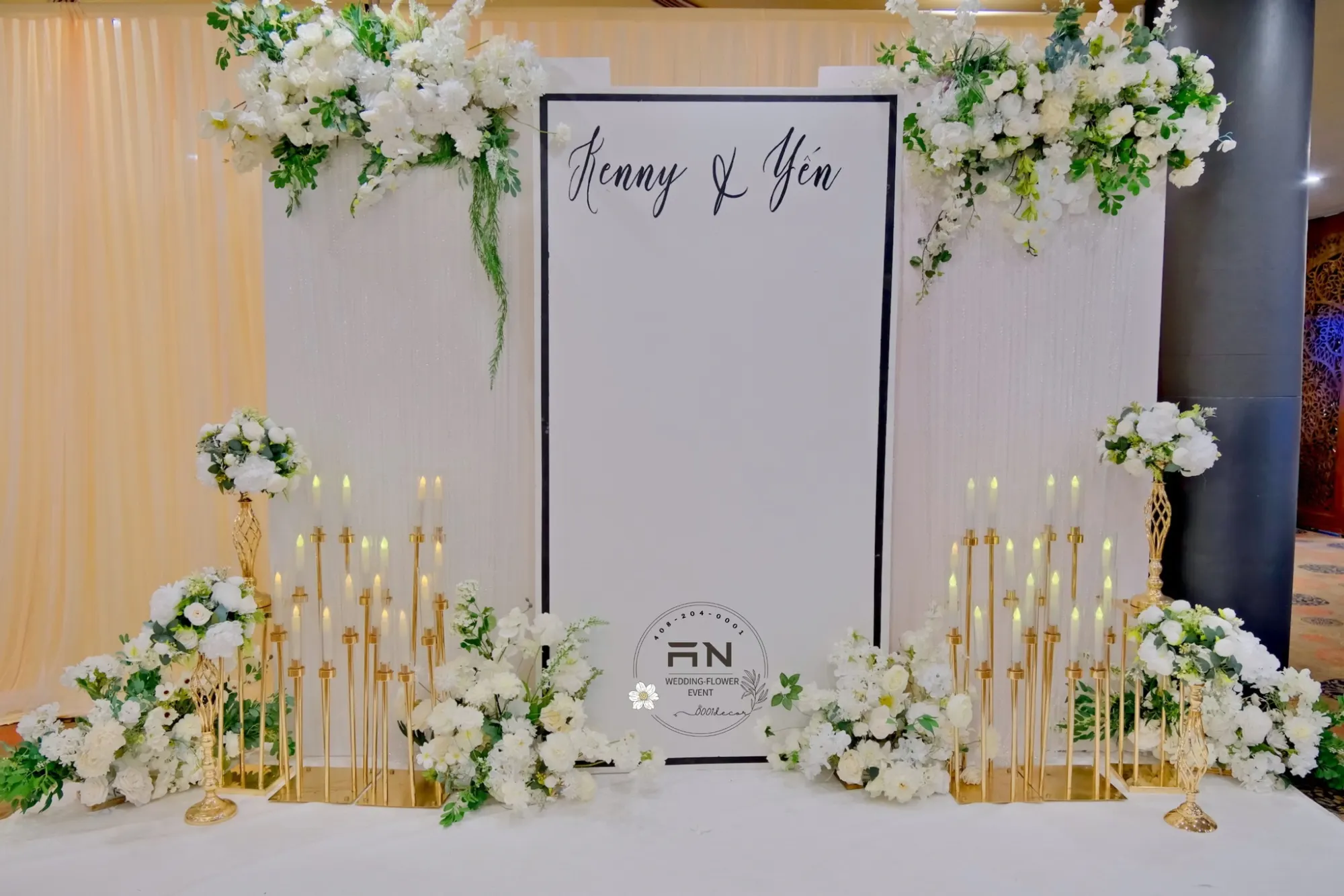 Bay Area wedding decoration