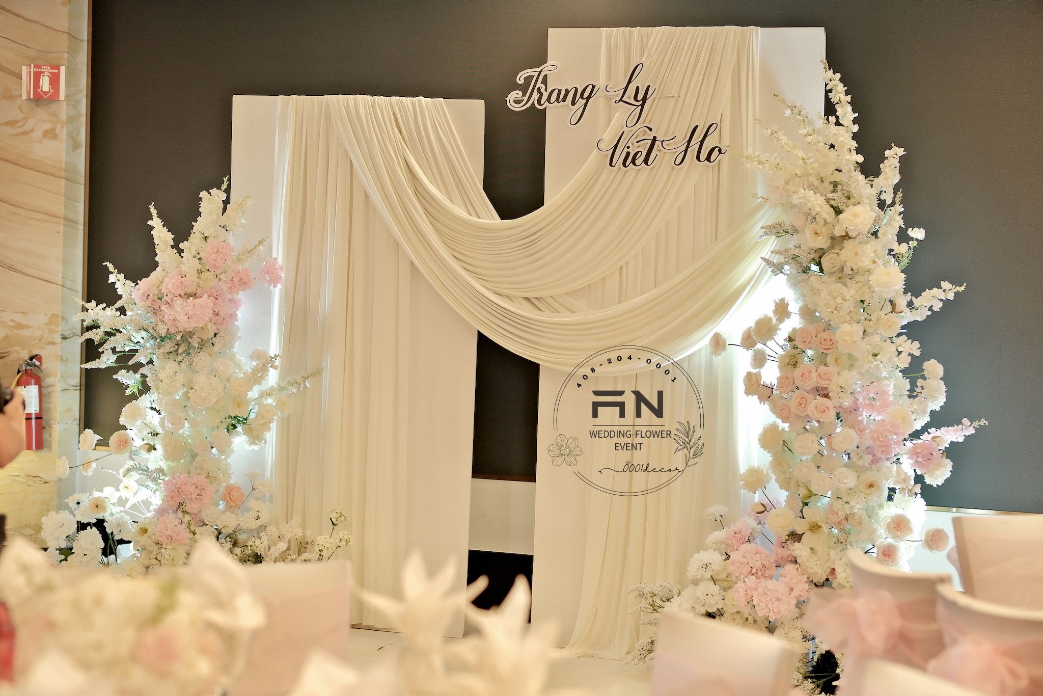 Bay Area wedding decor