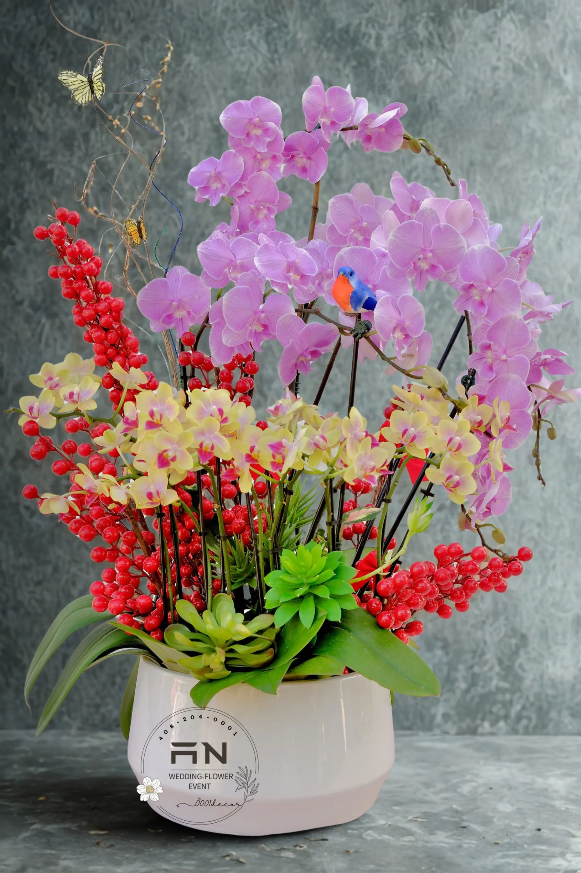 All occasion floral arrangement San Jose Bay Area – 0001Decor LLC