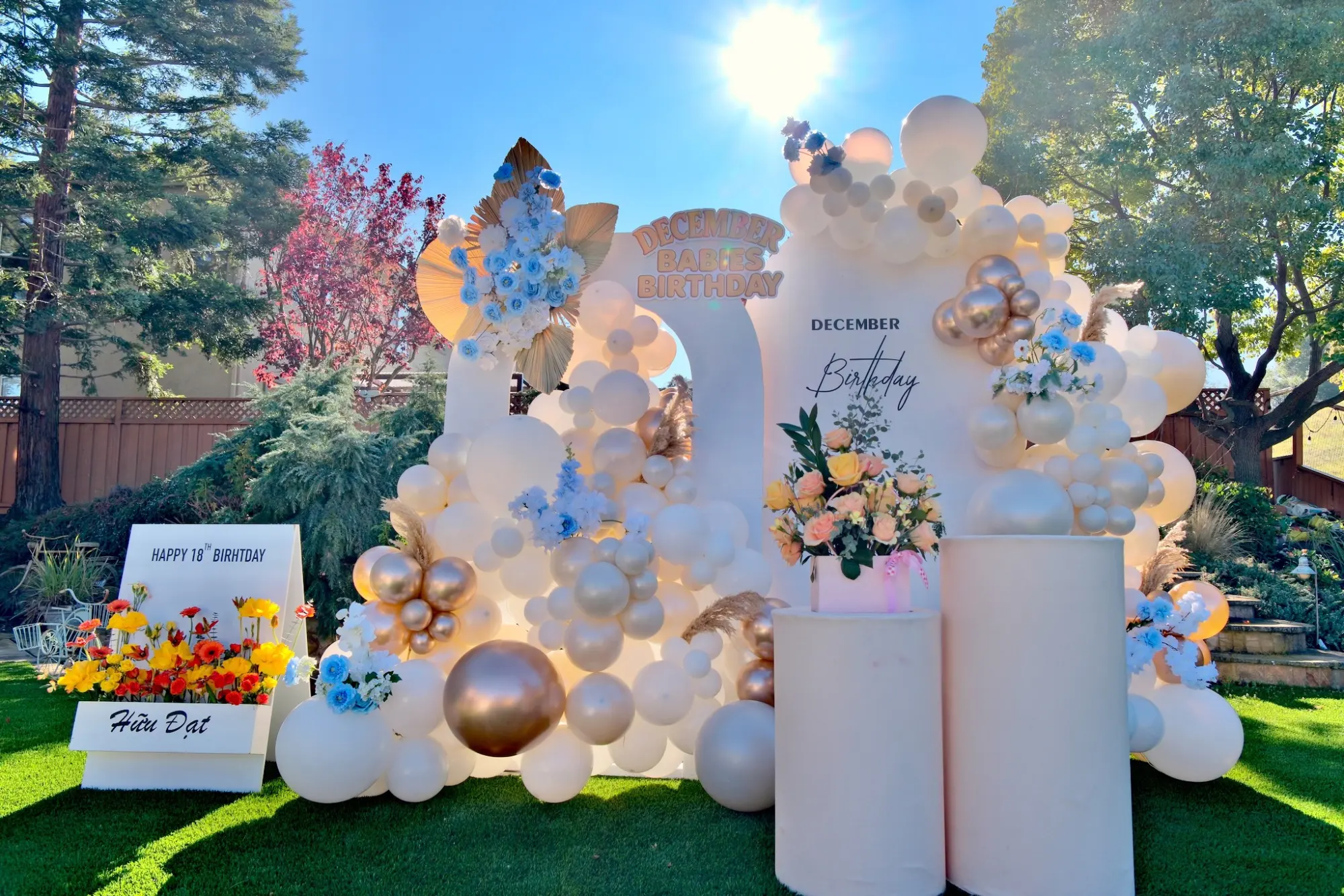 Birthday party decoration San Jose Bay Area – 0001Decor LLC