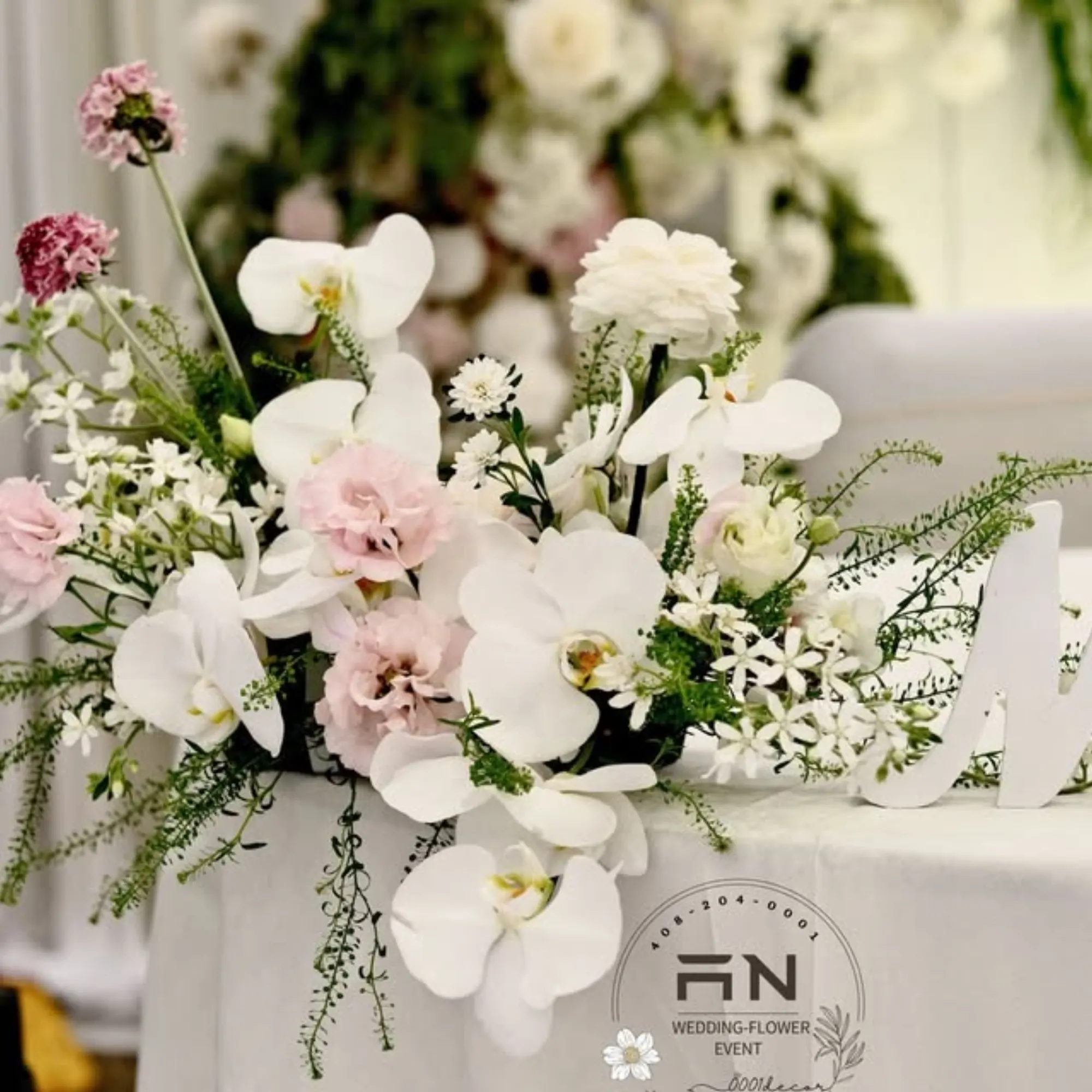Wedding bouquet flowers San Jose Bay Area – 0001Decor LLC