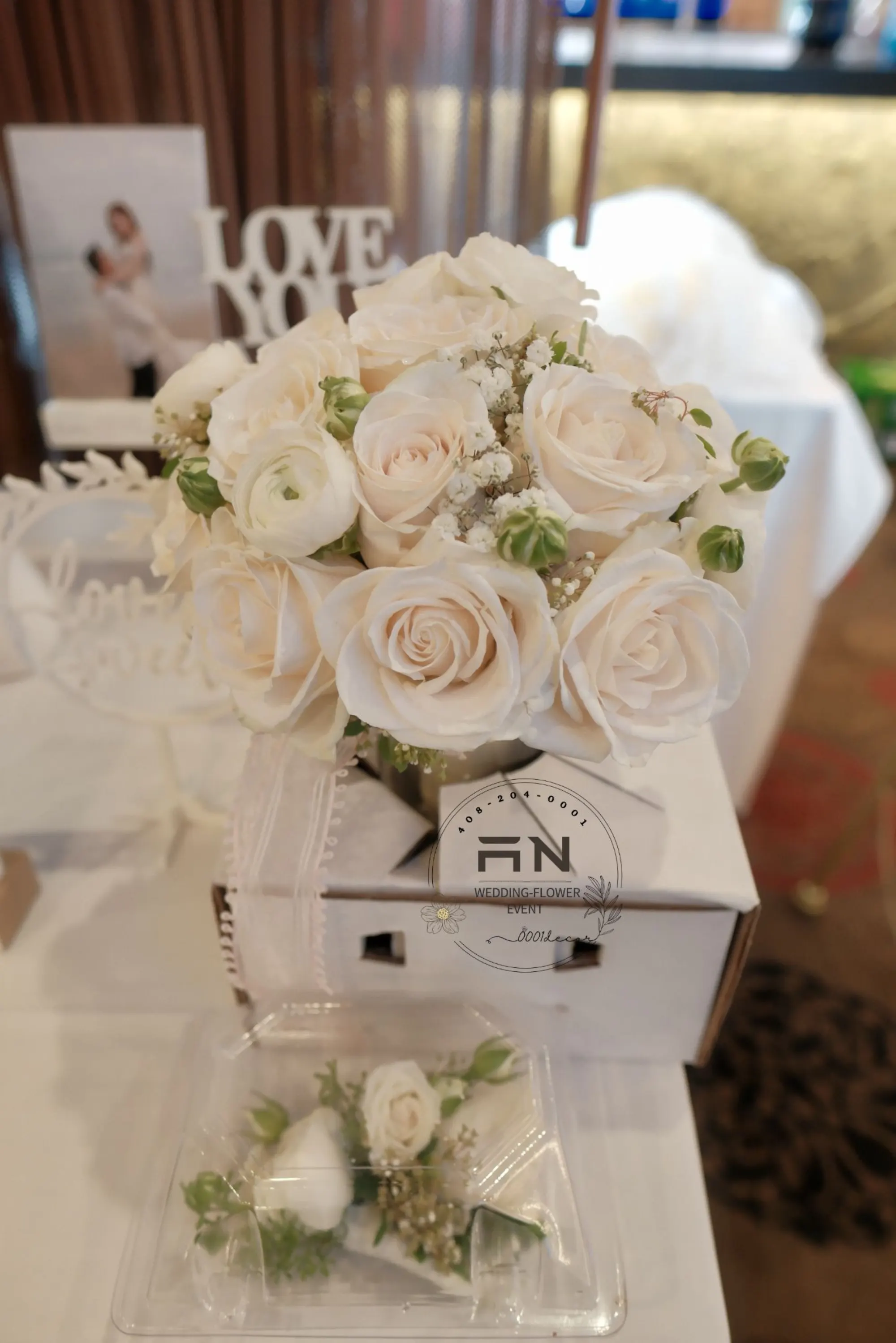 Wedding centerpiece decoration San Jose – 0001Decor LLC