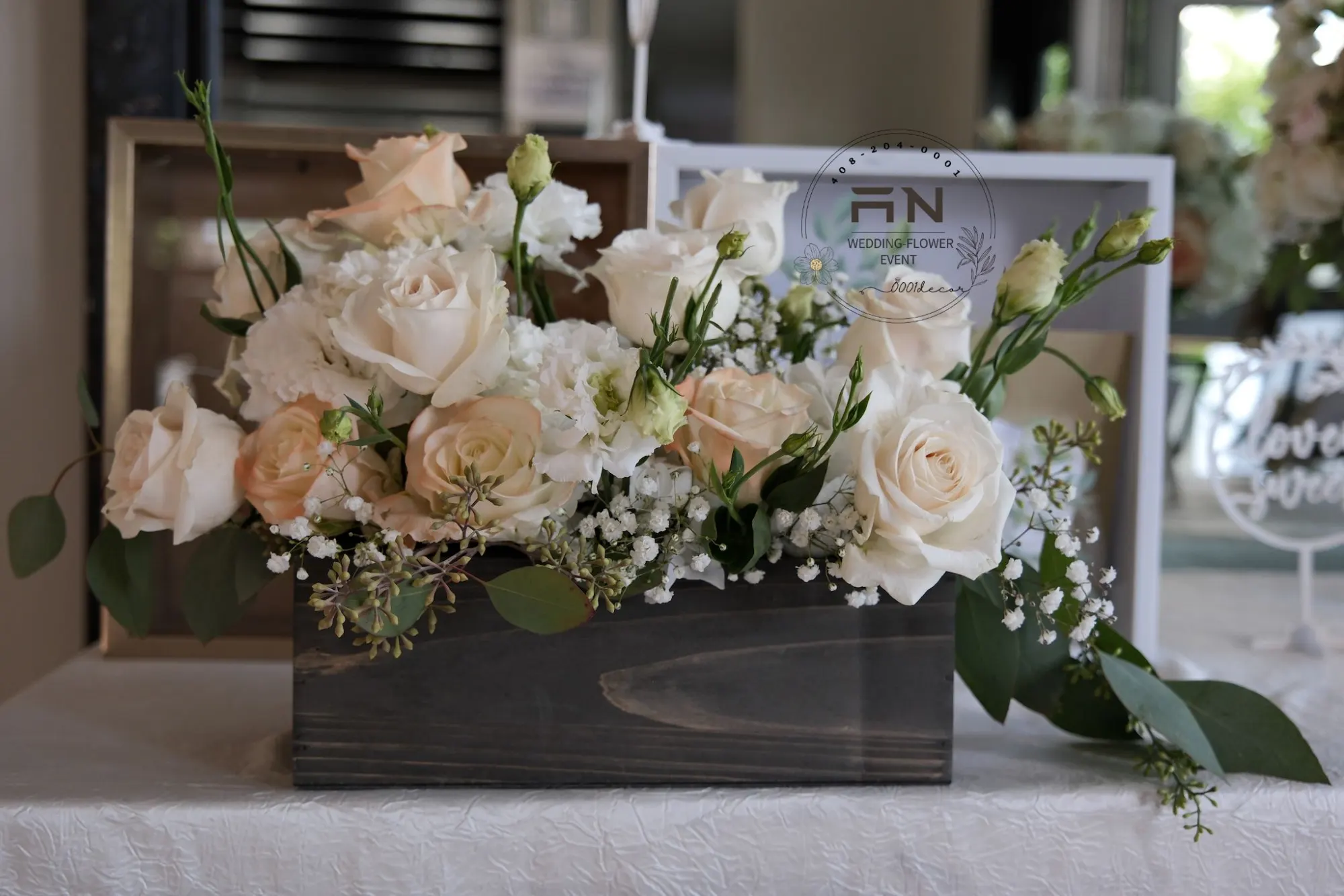 Wedding centerpiece decoration San Jose – 0001Decor LLC