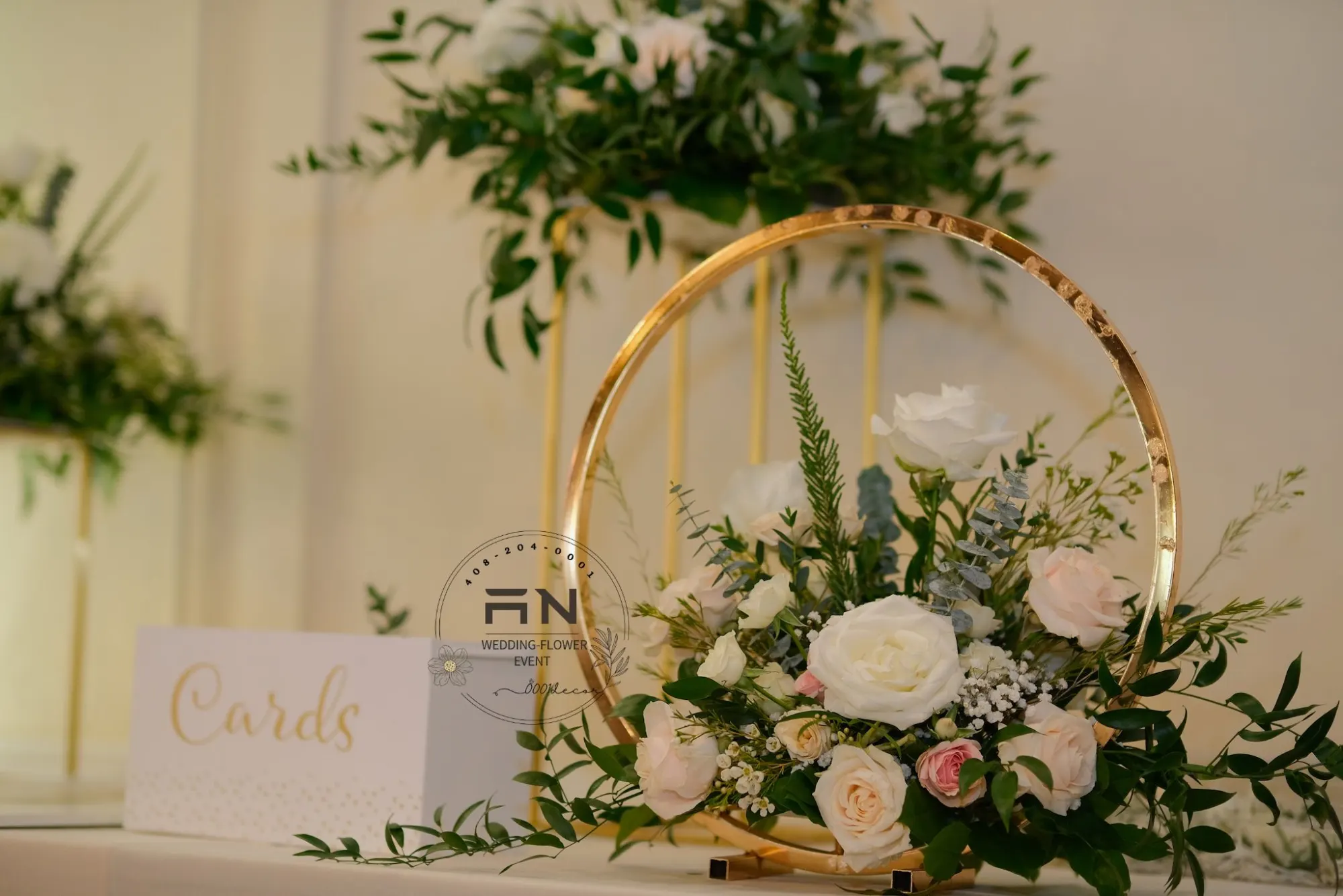 Wedding centerpiece decoration San Jose – 0001Decor LLC
