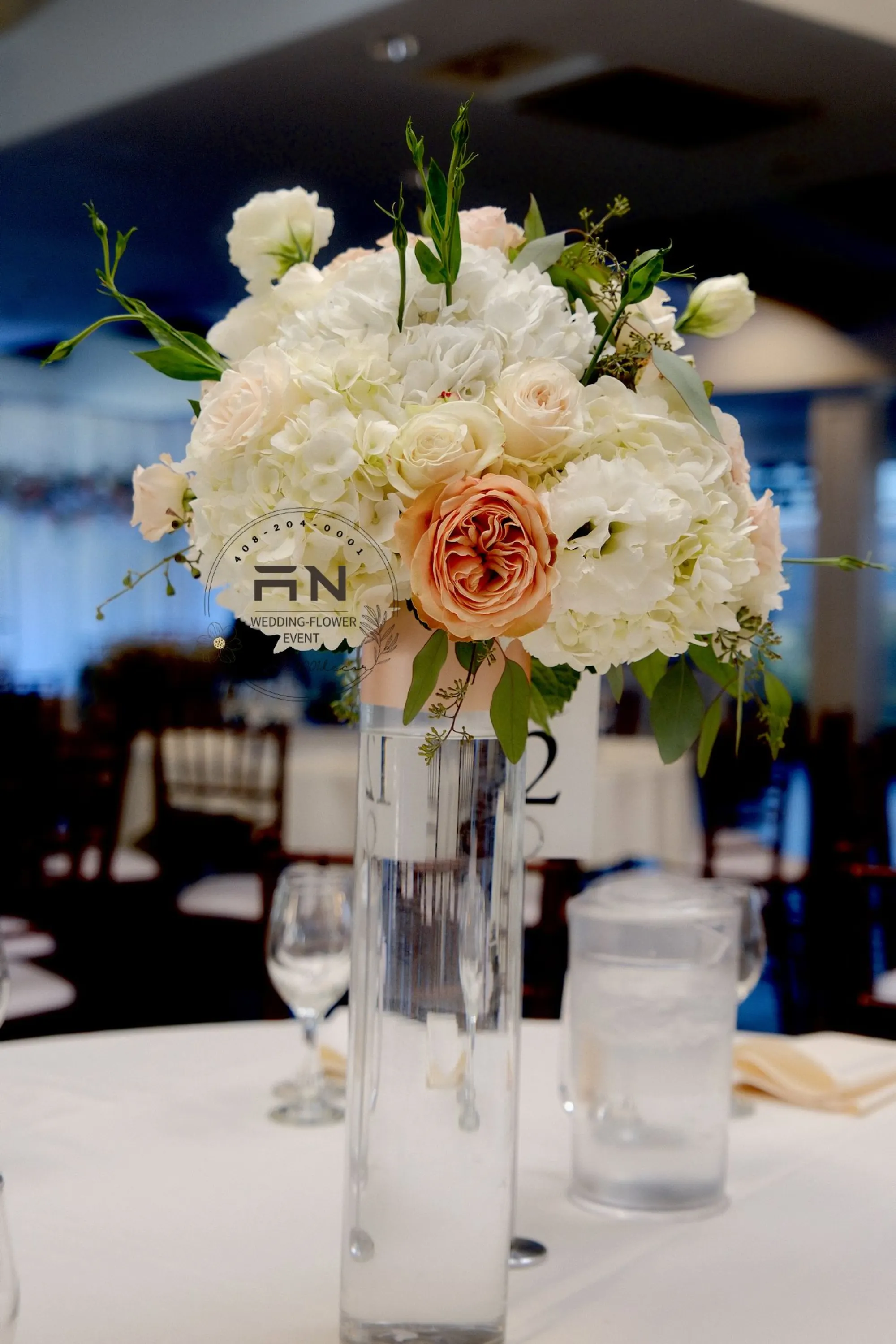 Wedding centerpiece decoration San Jose – 0001Decor LLC