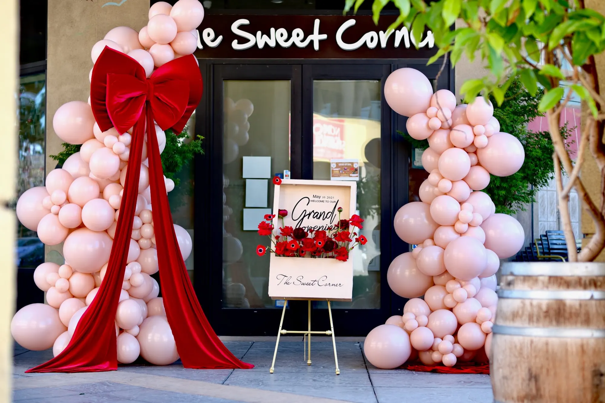 Grand opening decoration flowers San Jose Bay Area – 0001Decor LLC