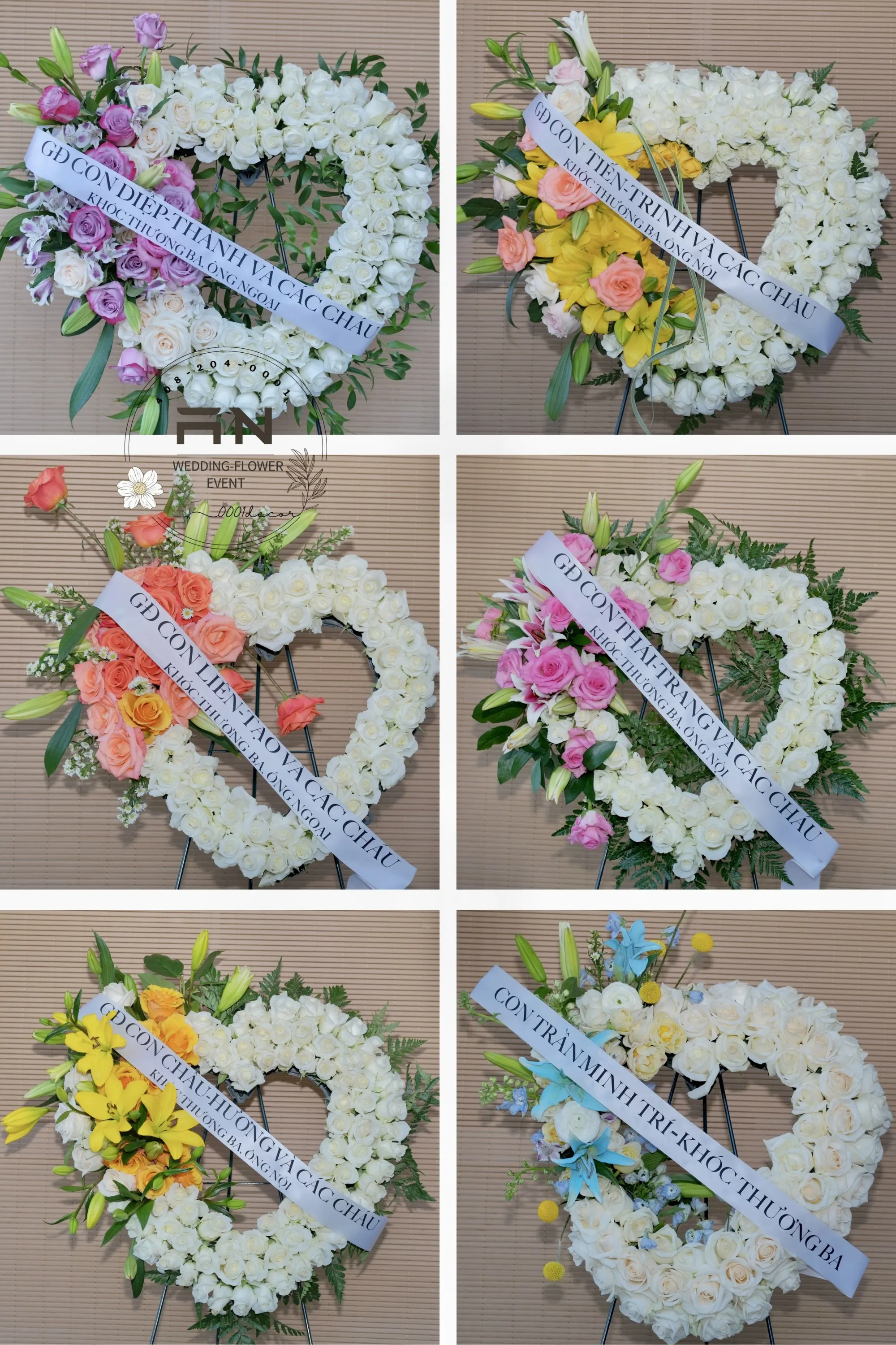 Sympathy funeral flowers San Jose Bay Area – 0001Decor LLC