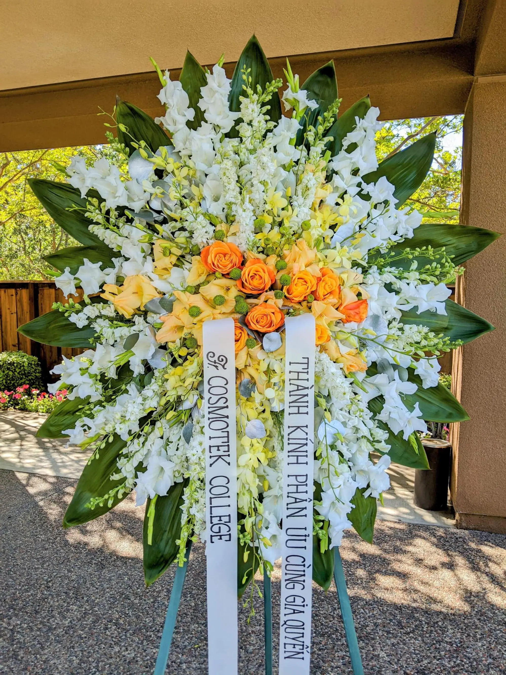 Sympathy funeral flowers San Jose Bay Area – 0001Decor LLC