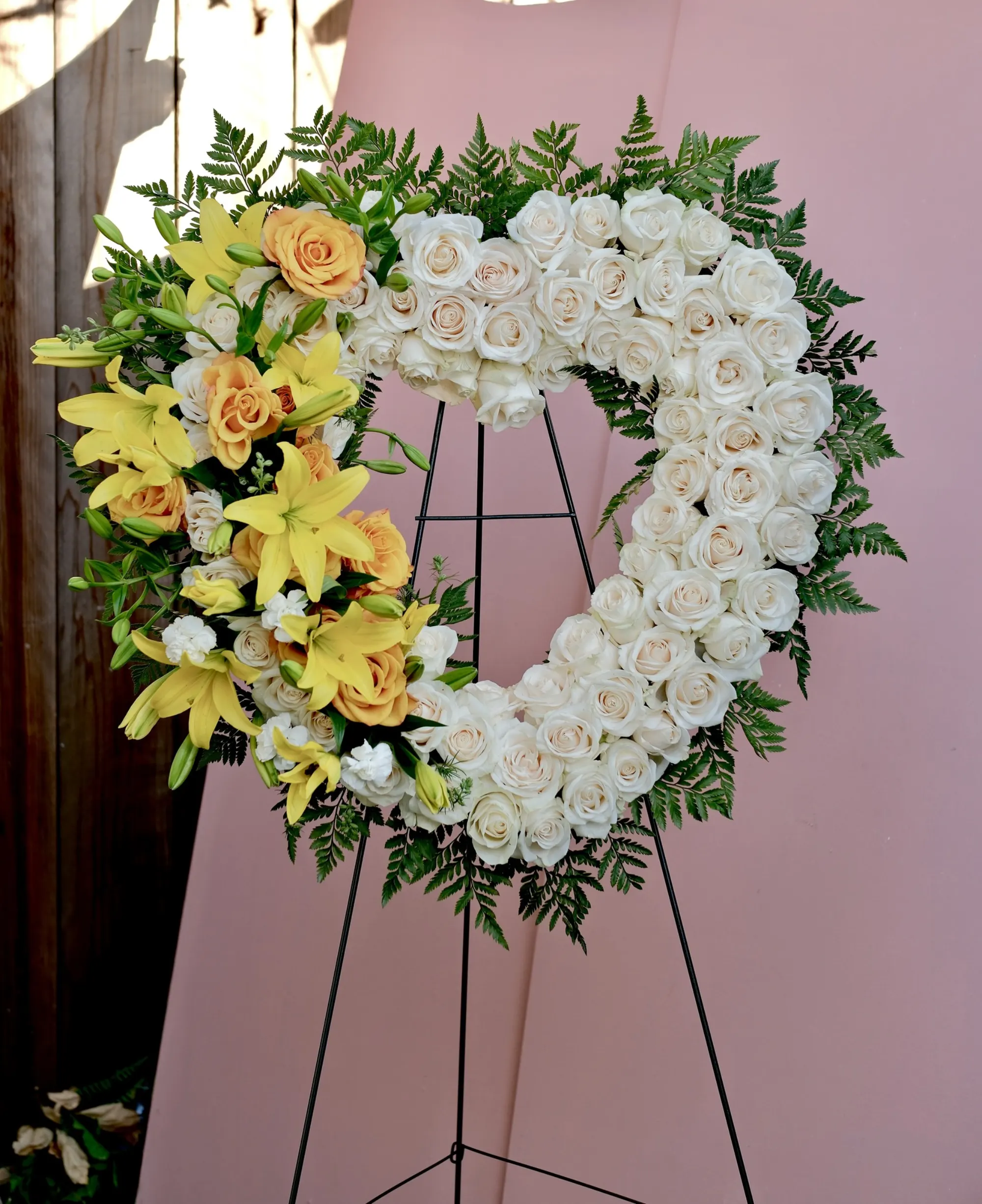 Sympathy funeral flowers San Jose Bay Area – 0001Decor LLC