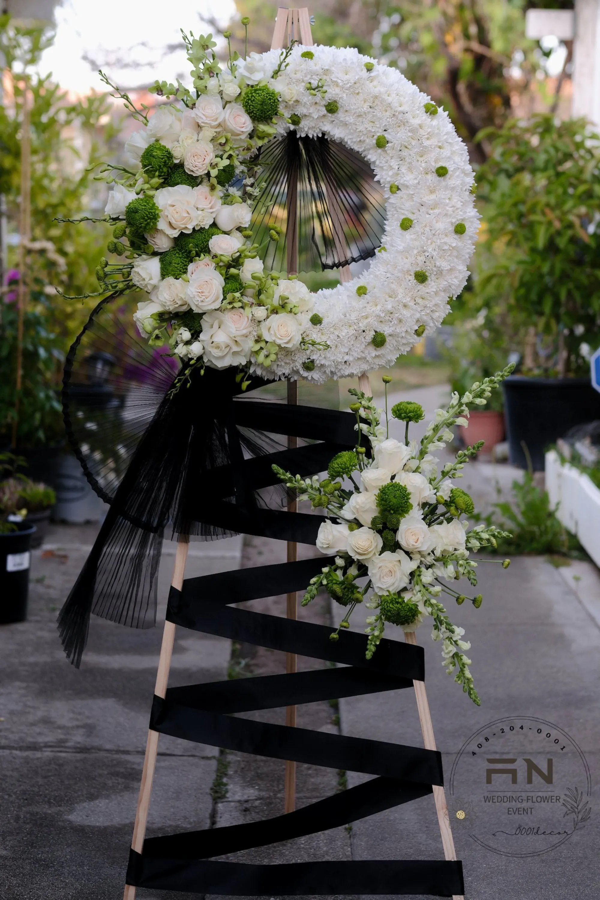 Sympathy funeral flowers San Jose Bay Area – 0001Decor LLC