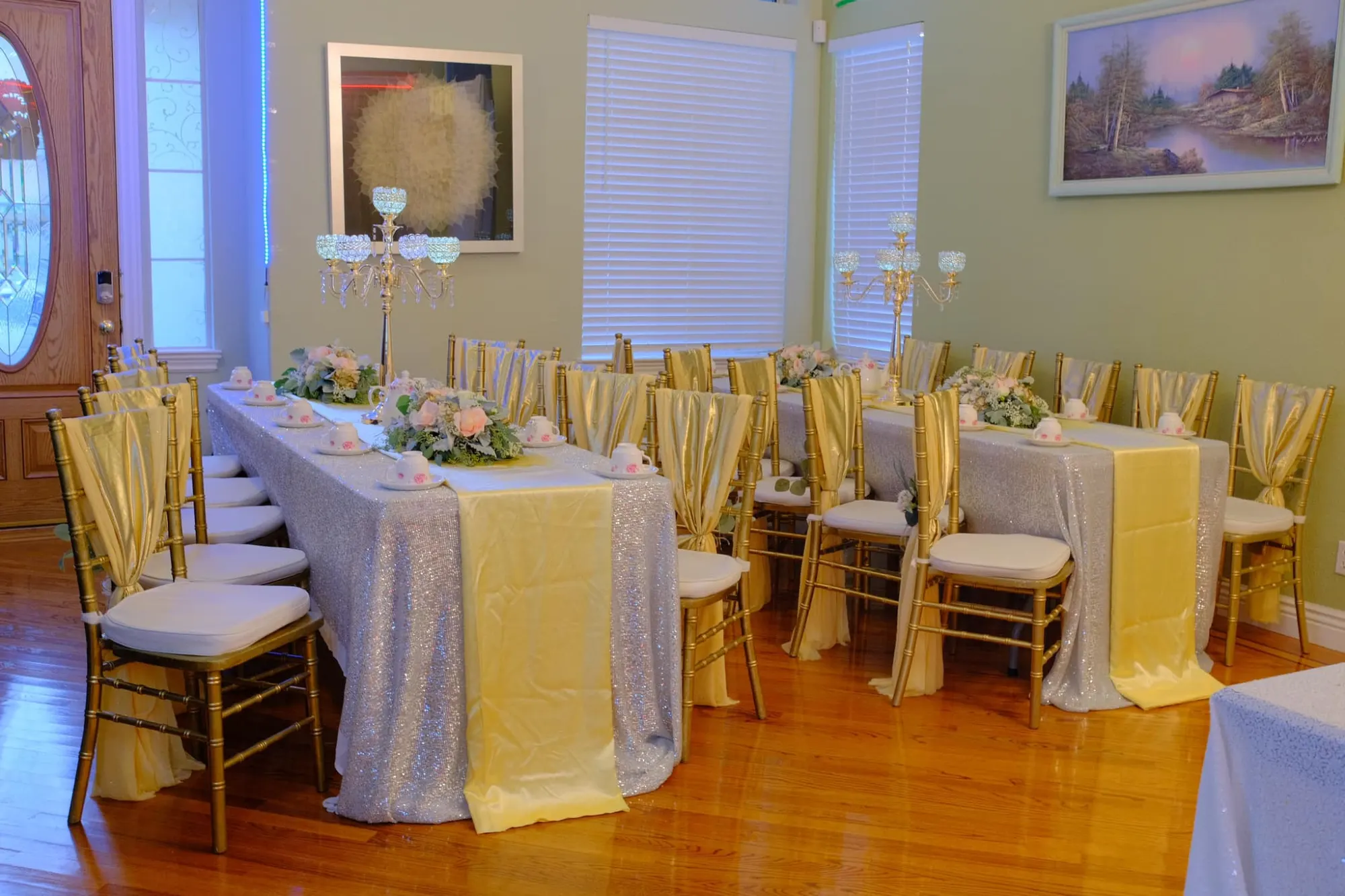 Lễ Gia Tiên tea ceremony decoration San Jose – 0001Decor LLC