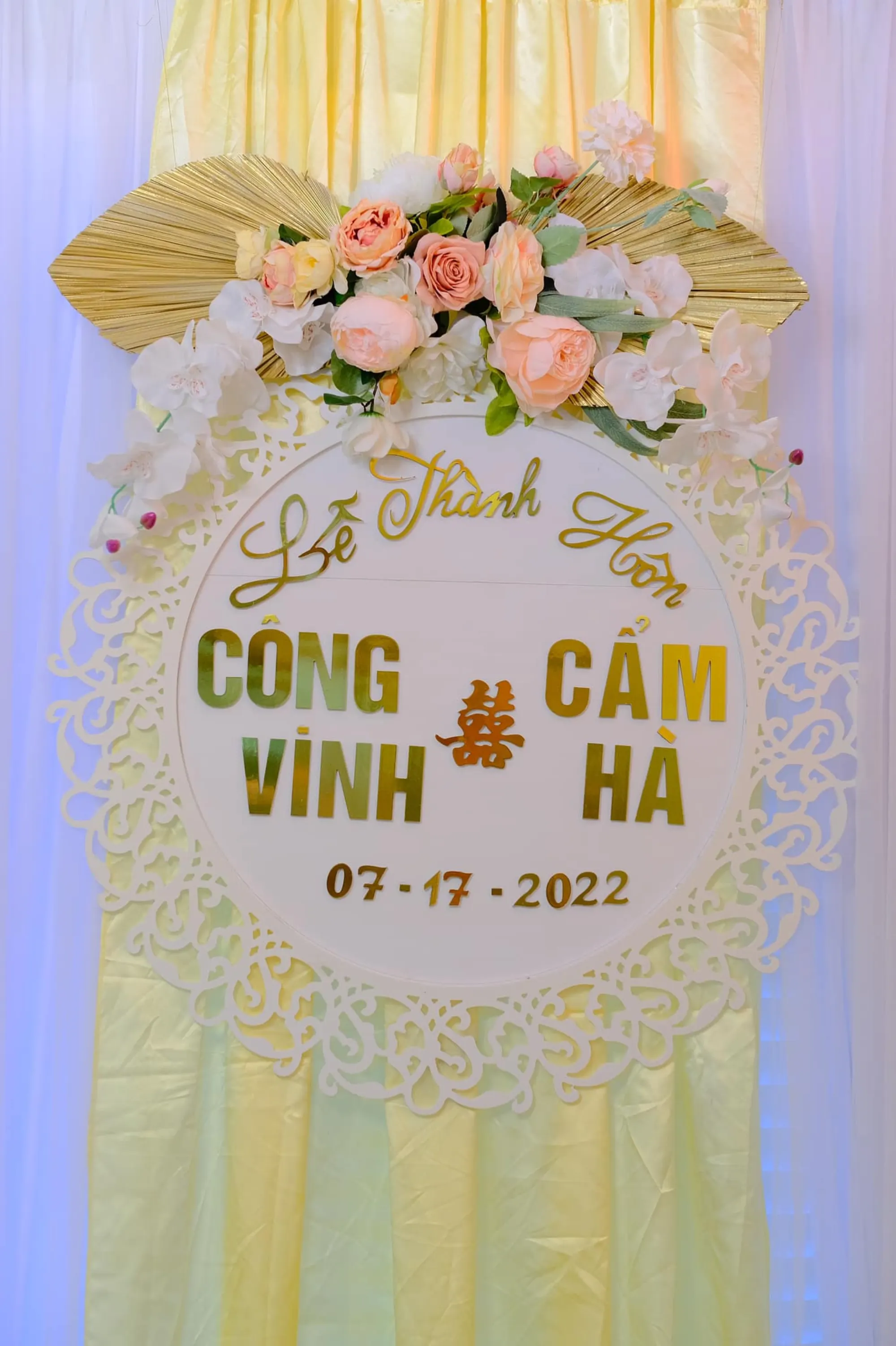 Lễ Gia Tiên tea ceremony decoration San Jose – 0001Decor LLC