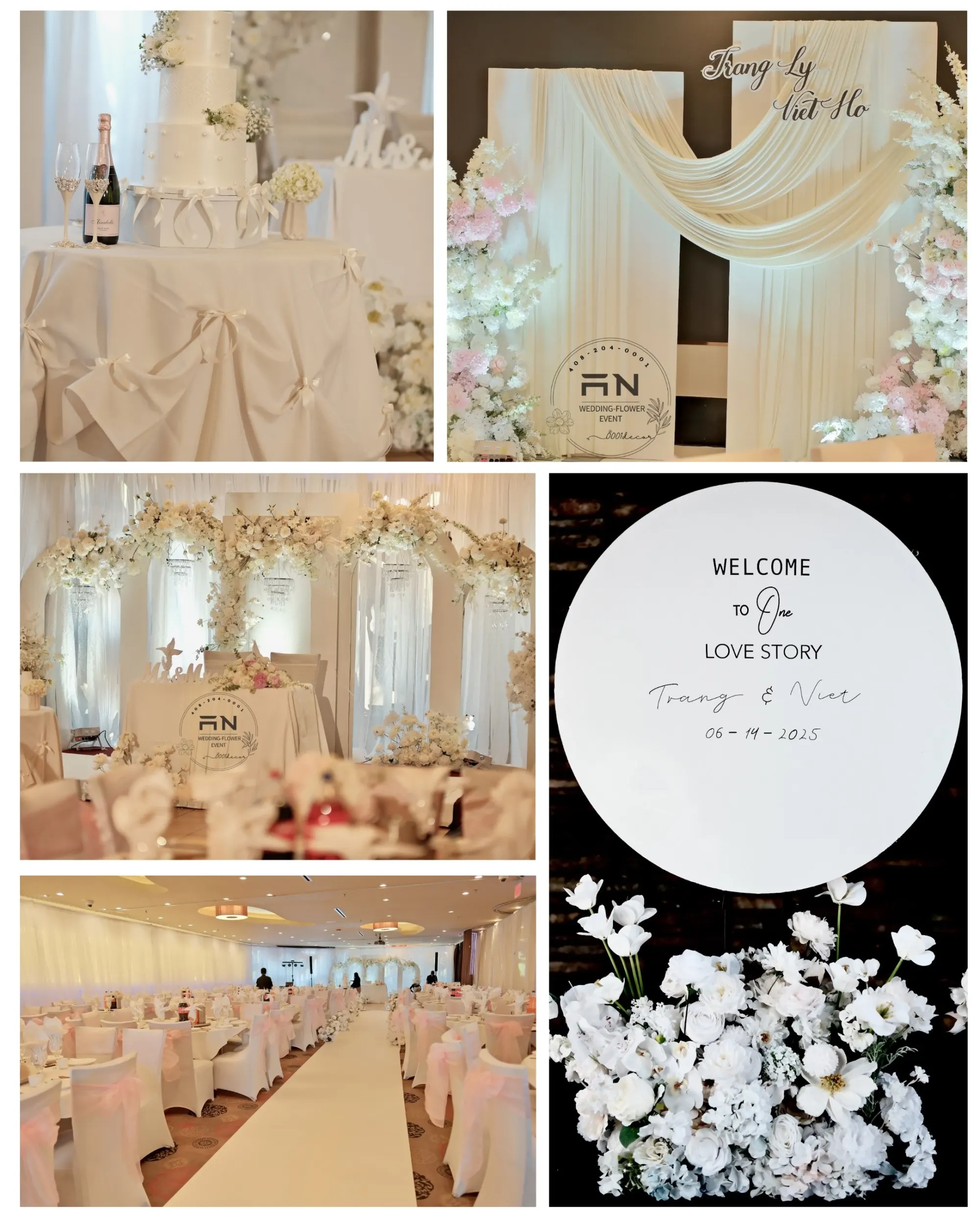 Wedding decoration San Jose Bay Area – 0001Decor LLC