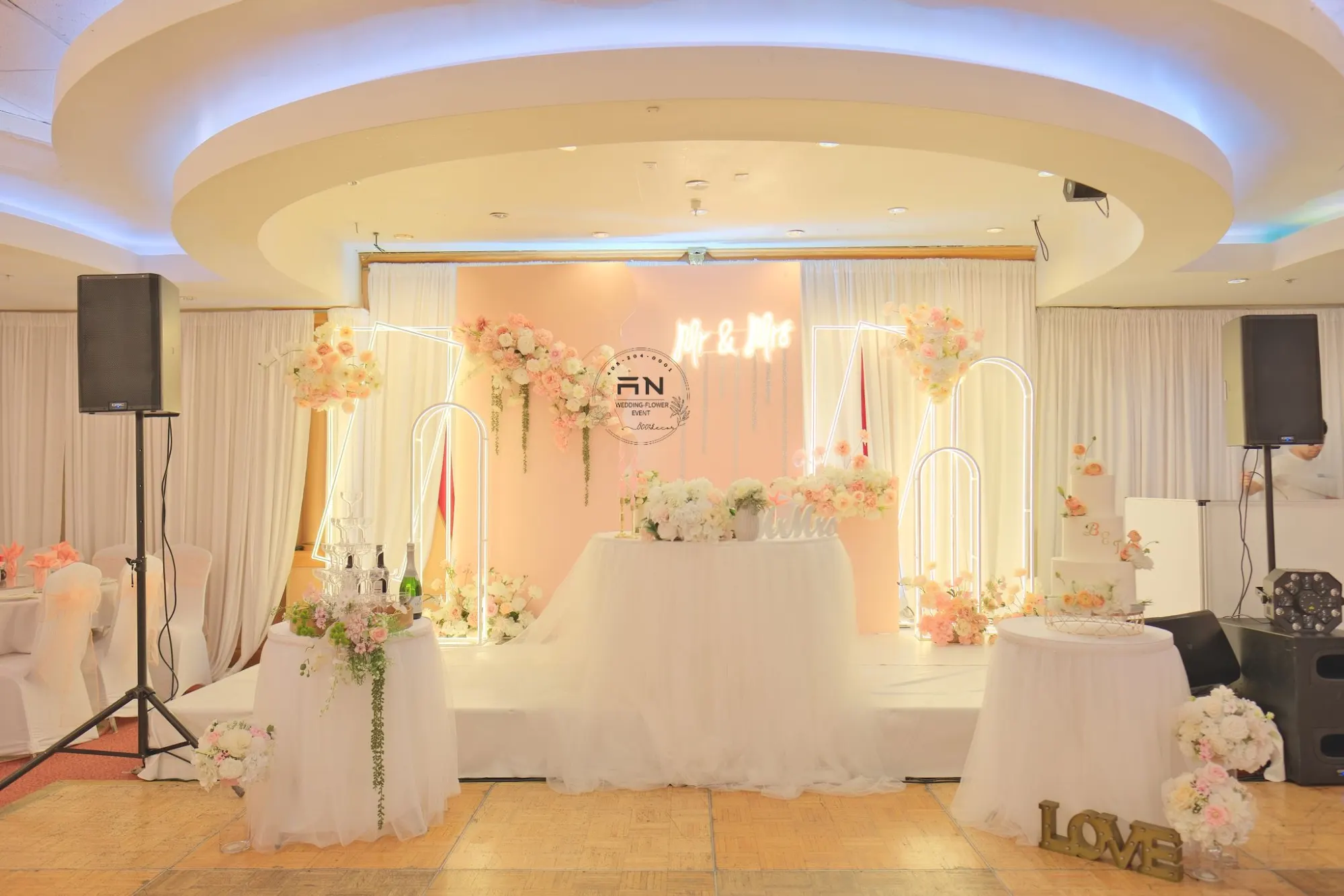 Wedding decoration San Jose Bay Area – 0001Decor LLC