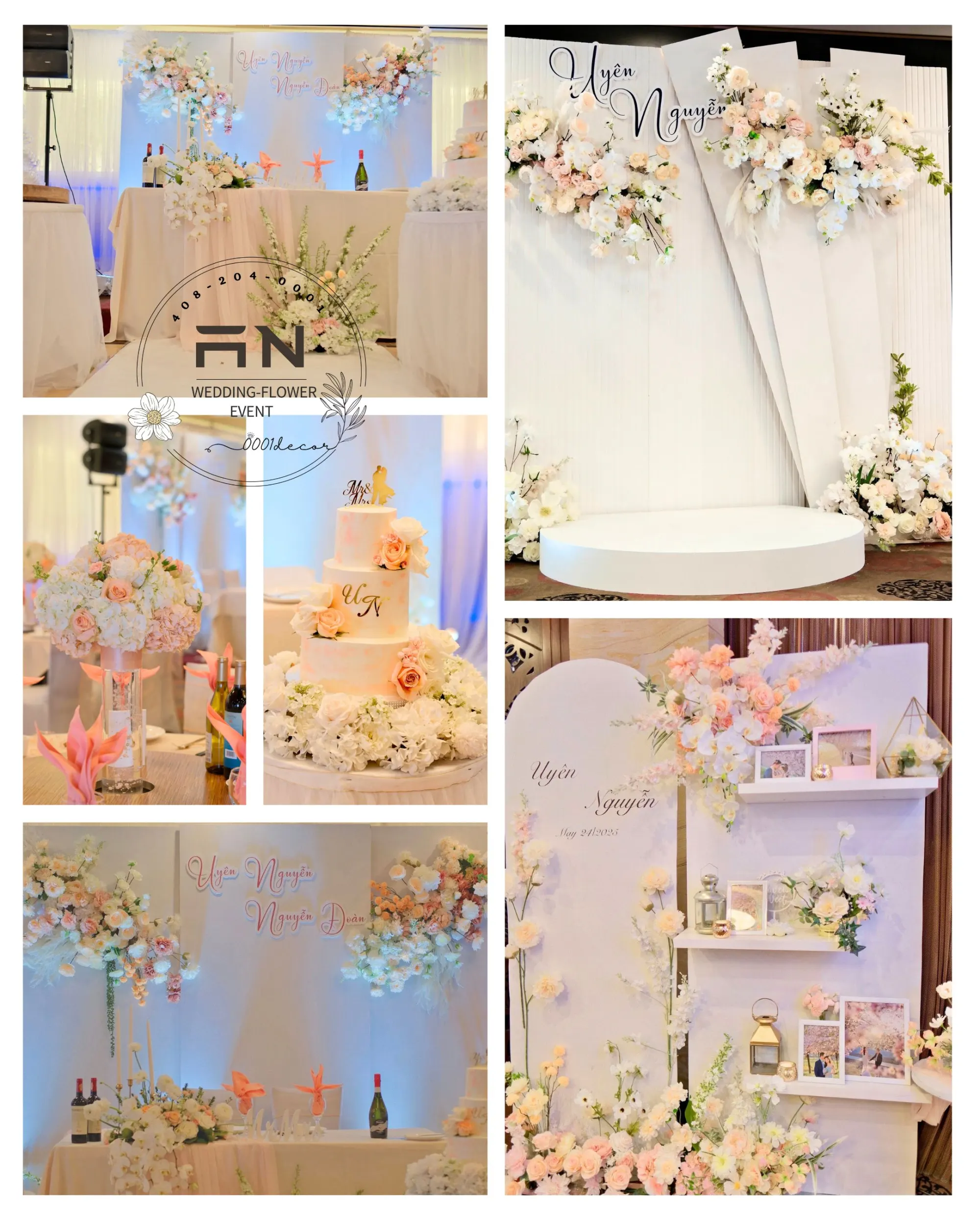 Wedding decoration San Jose Bay Area – 0001Decor LLC