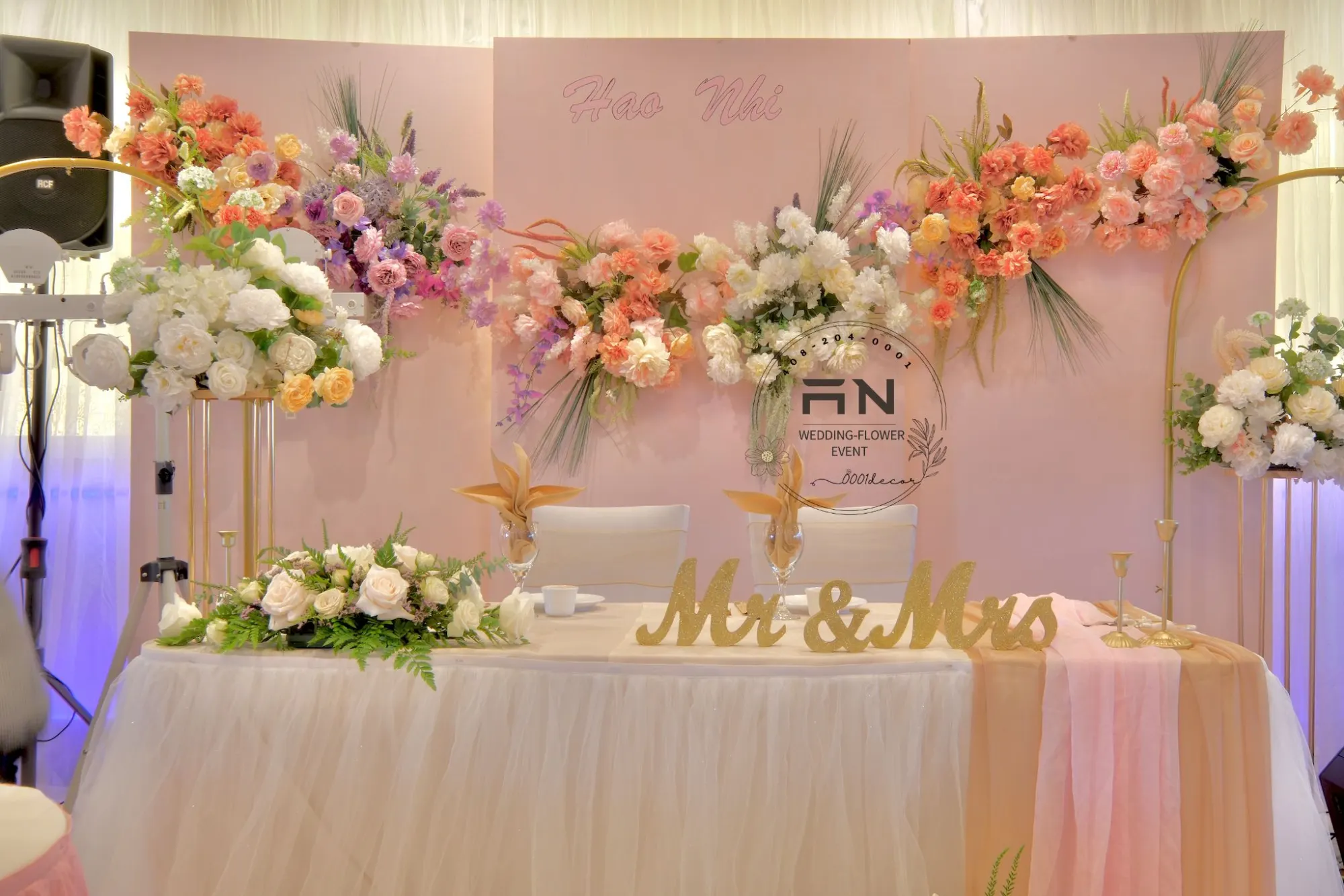 Wedding decoration San Jose Bay Area – 0001Decor LLC