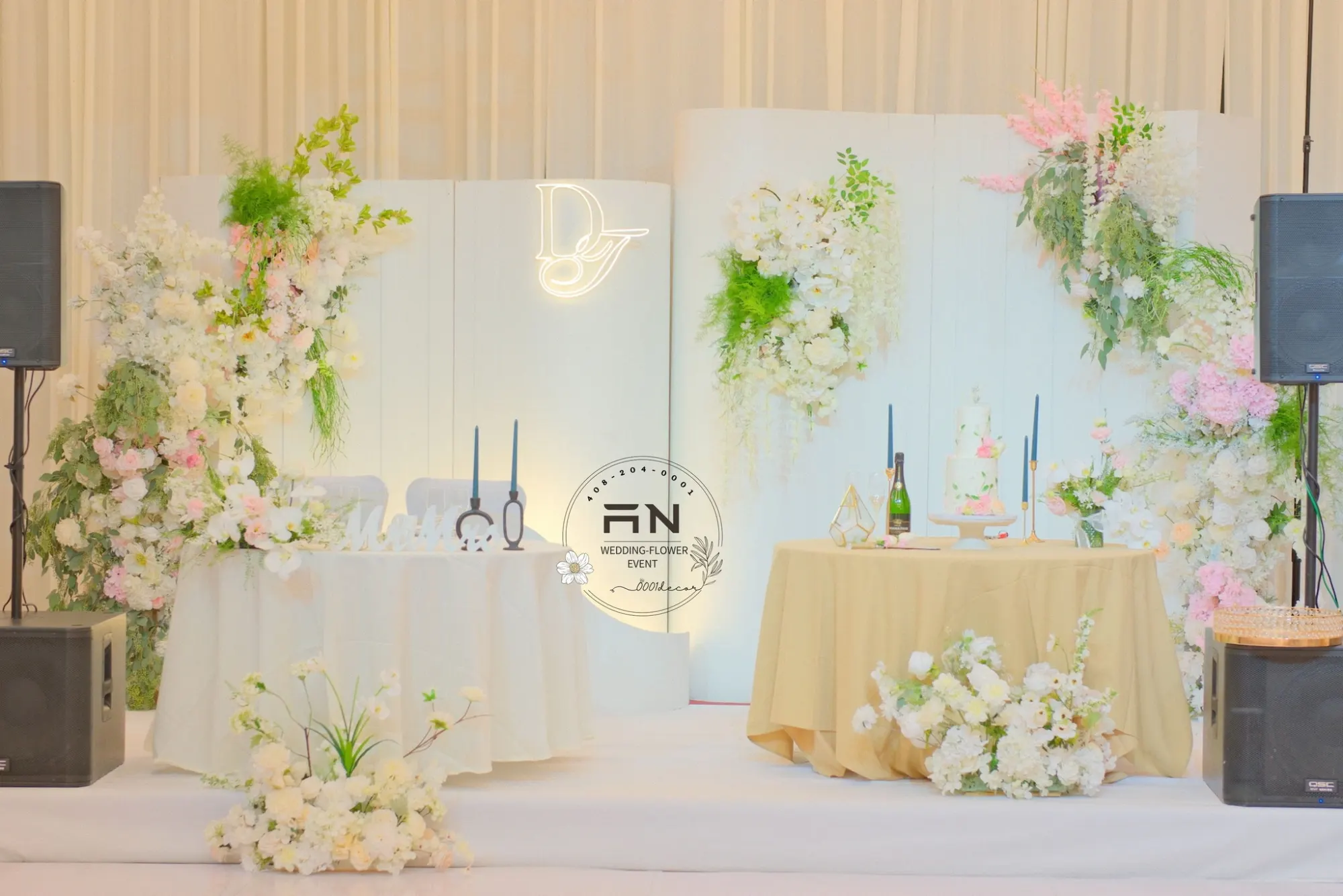 Wedding decoration San Jose Bay Area – 0001Decor LLC