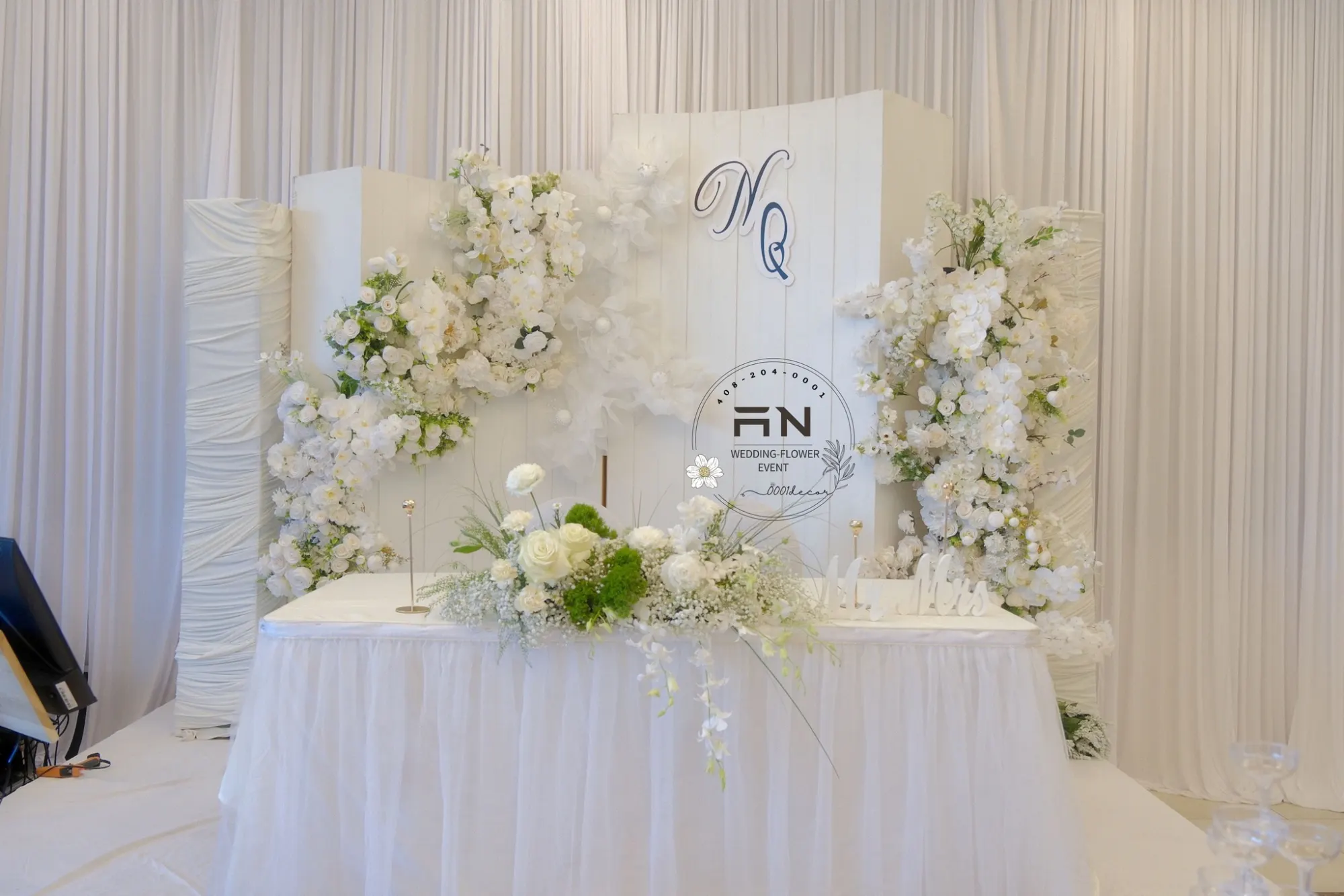 Wedding decoration San Jose Bay Area – 0001Decor LLC