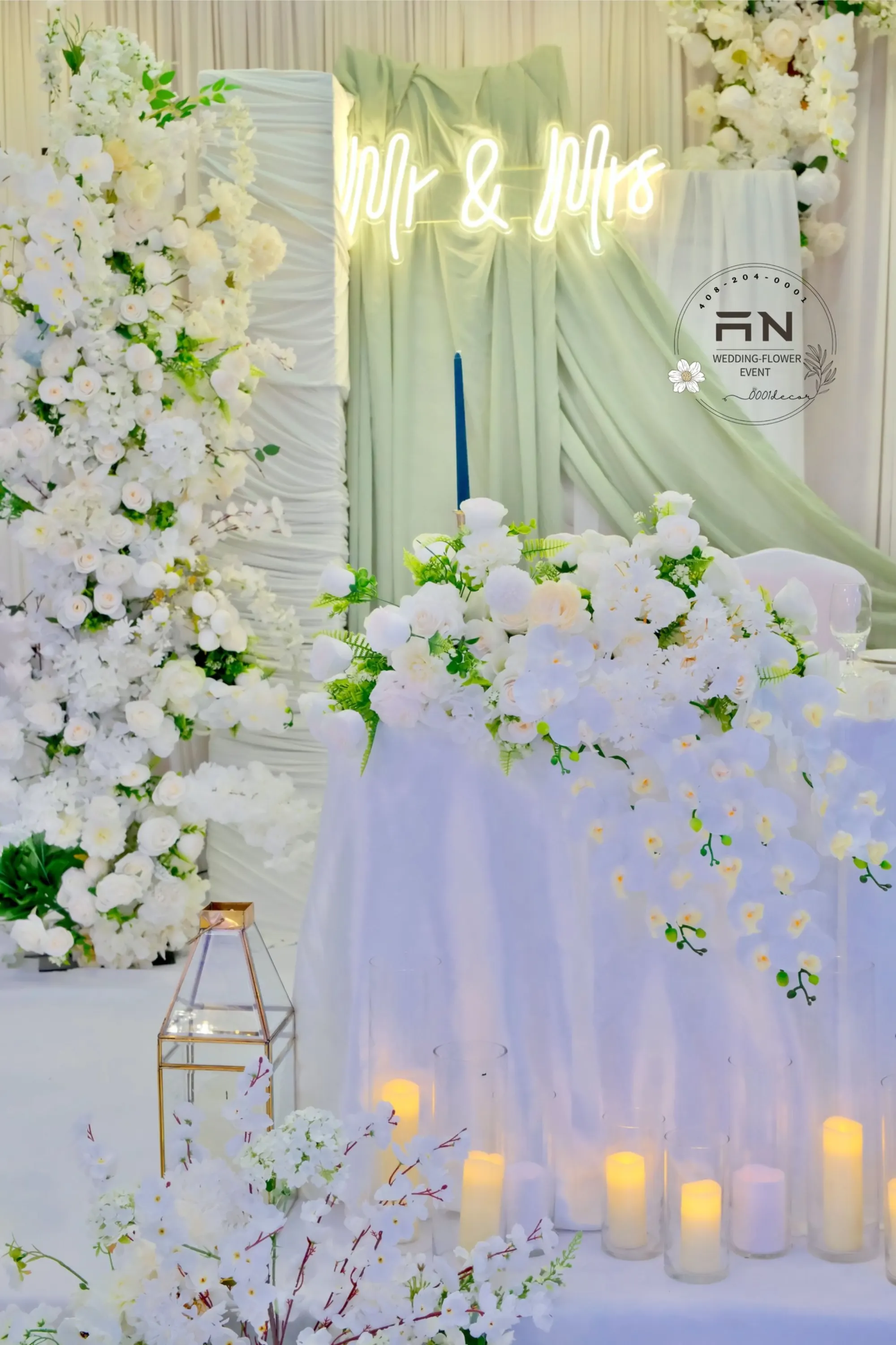 Wedding decoration San Jose Bay Area – 0001Decor LLC