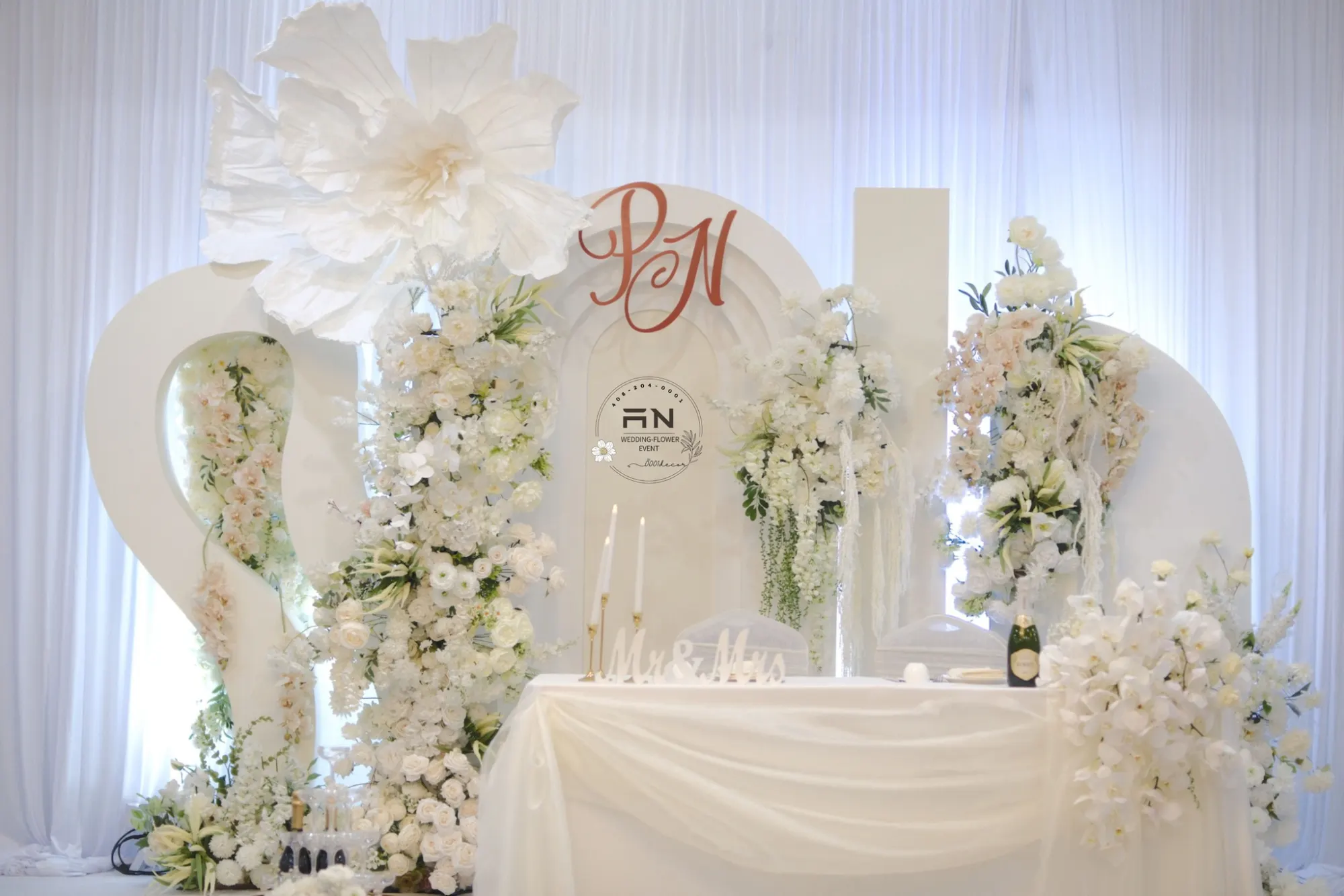 Wedding decoration San Jose Bay Area – 0001Decor LLC